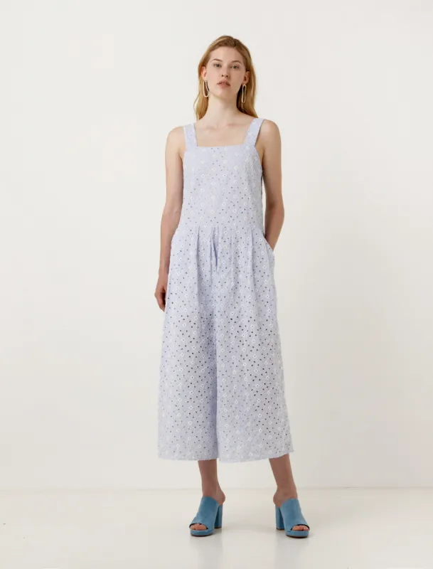 Robert Eyelet Jumpsuit made by SHOP NEIGHBOR
