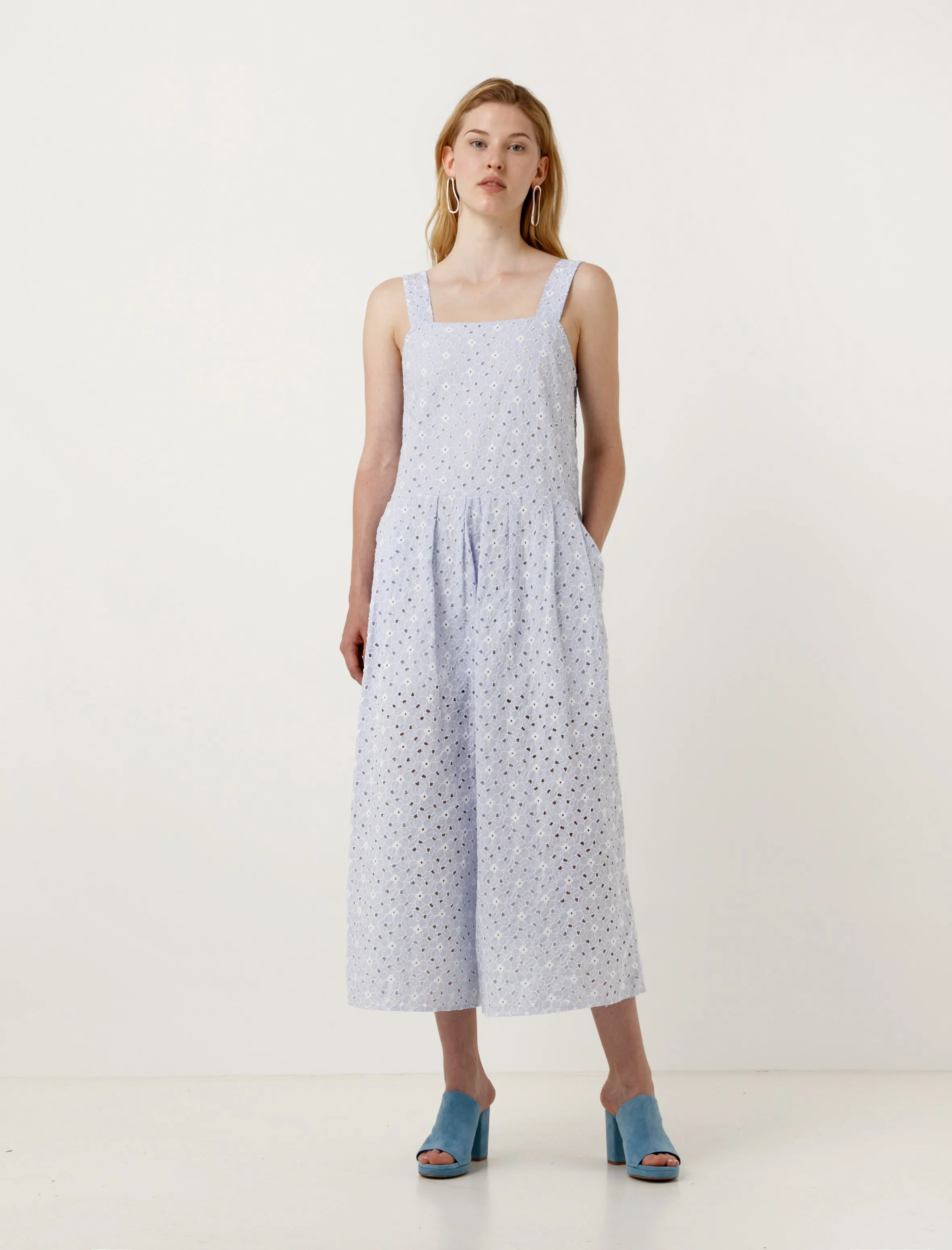 Robert Eyelet Jumpsuit sold by SHOP NEIGHBOR