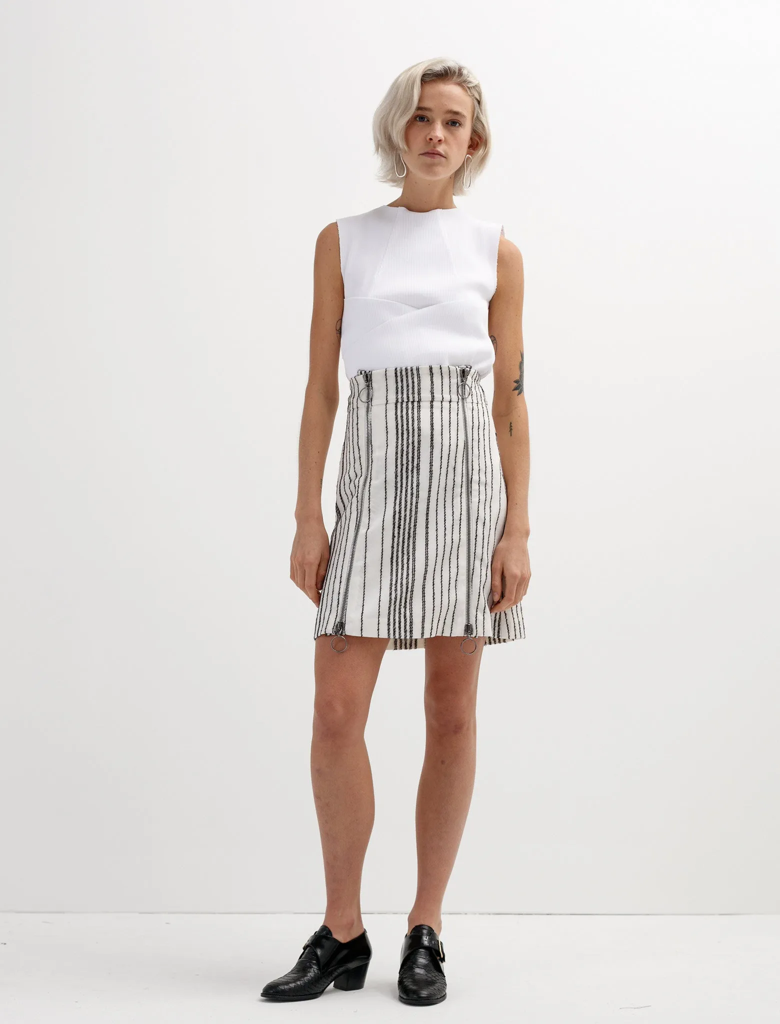 Leona Zip Skirt sold by SHOP NEIGHBOR product image thumbnail 3