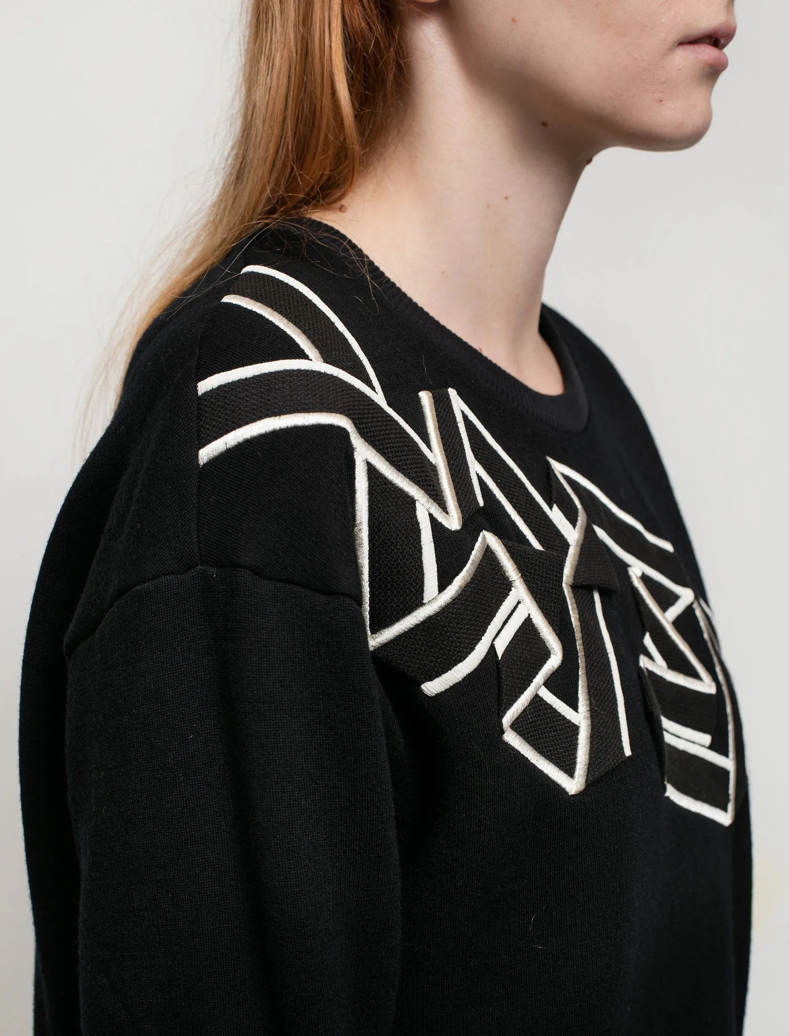 Tape Merino Crewneck Sweatshirt sold by SHOP NEIGHBOR product image thumbnail 4
