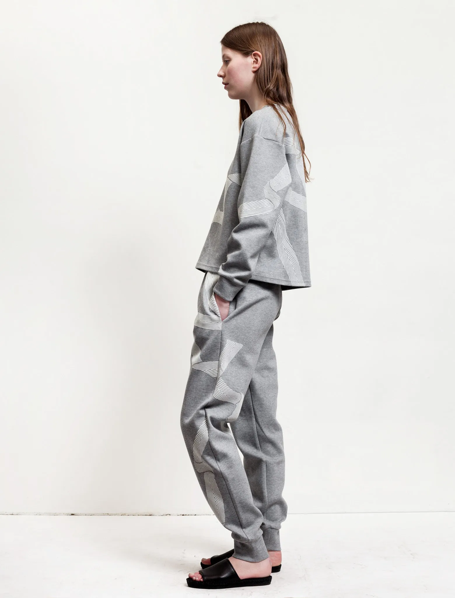 Grey Joggers sold by SHOP NEIGHBOR product image thumbnail 2
