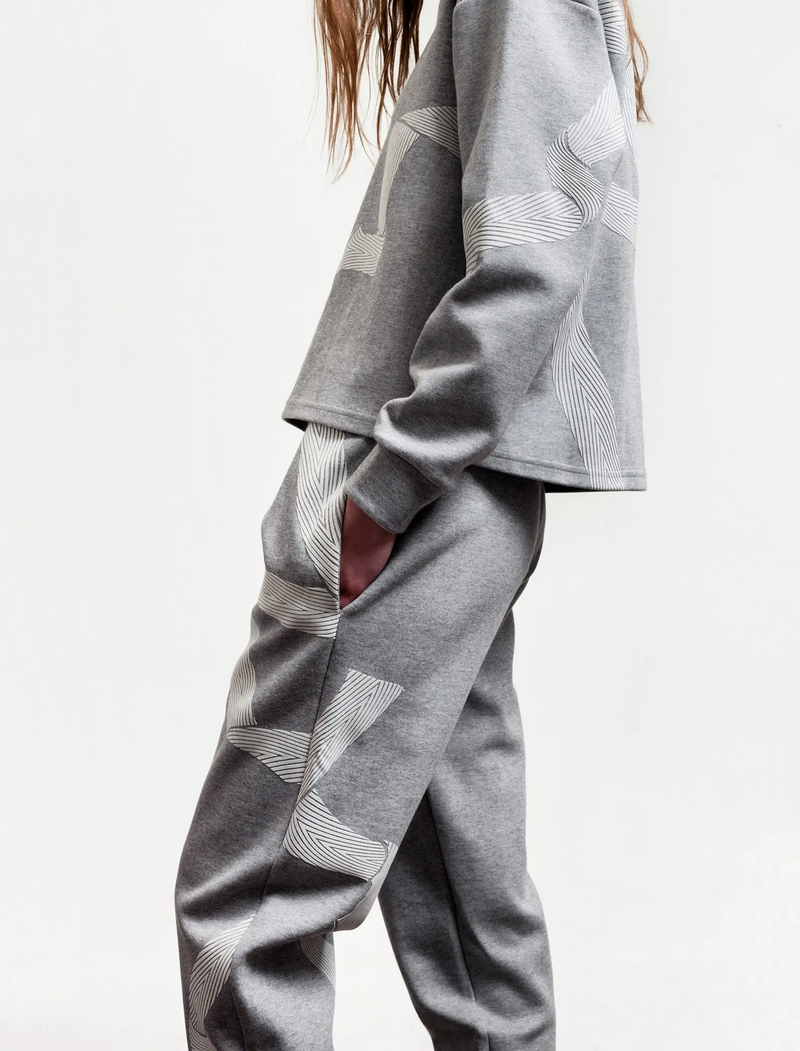 Grey Joggers sold by SHOP NEIGHBOR product image thumbnail 4