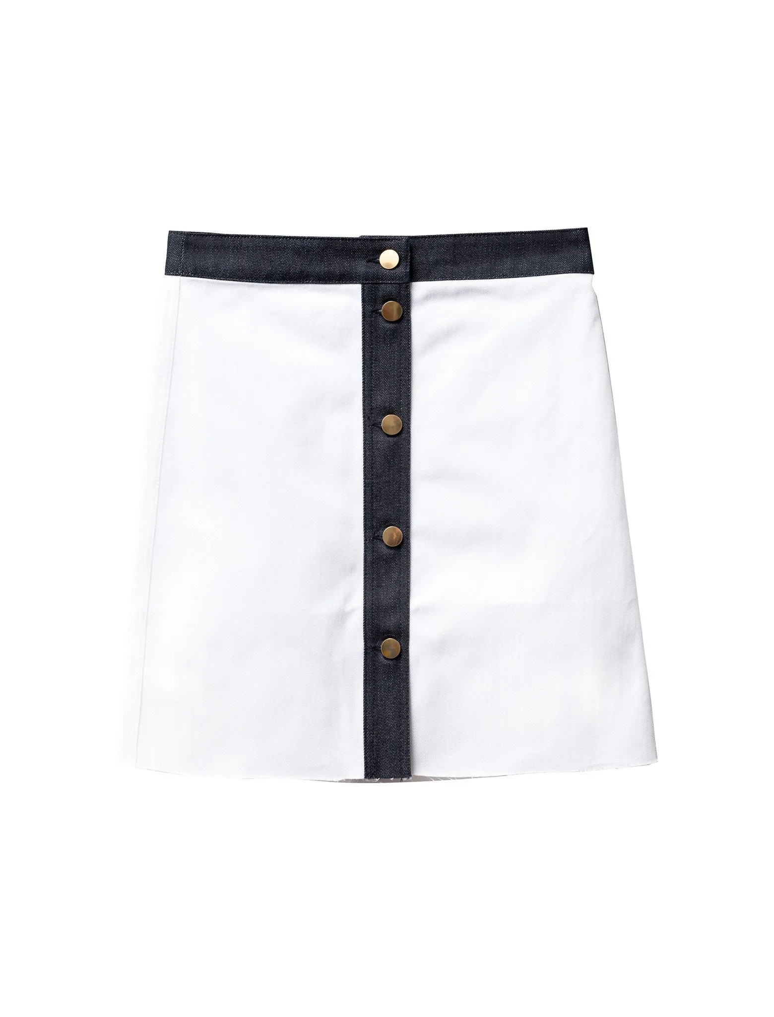 Leona Denim Skirt sold by SHOP NEIGHBOR product image thumbnail 4