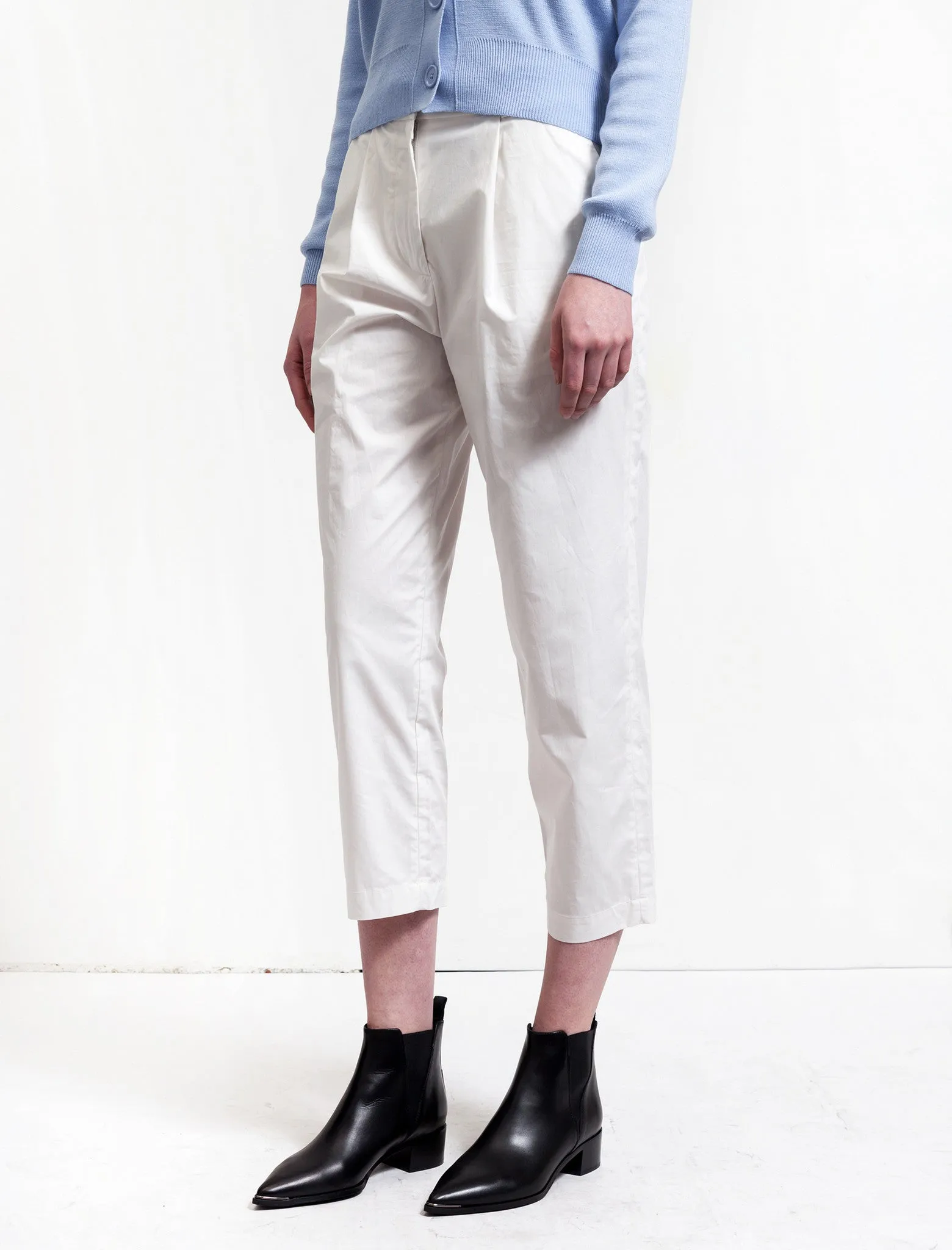 Onno Poplin Trouser Natural sold by SHOP NEIGHBOR product image thumbnail 2