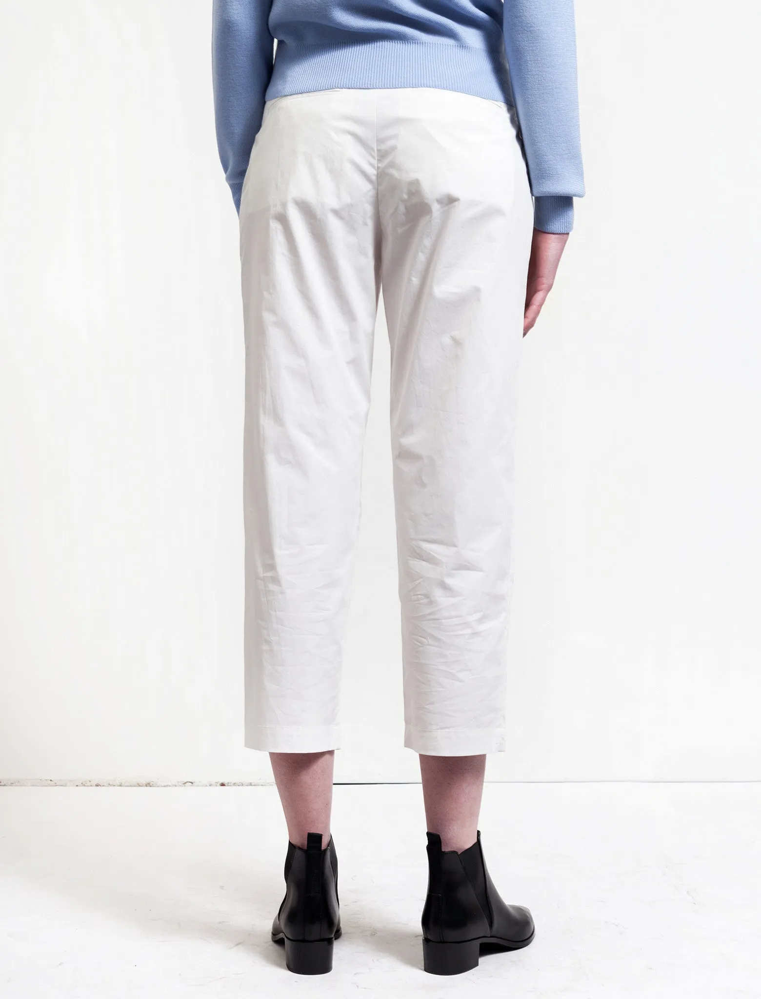 Onno Poplin Trouser Natural sold by SHOP NEIGHBOR product image thumbnail 3