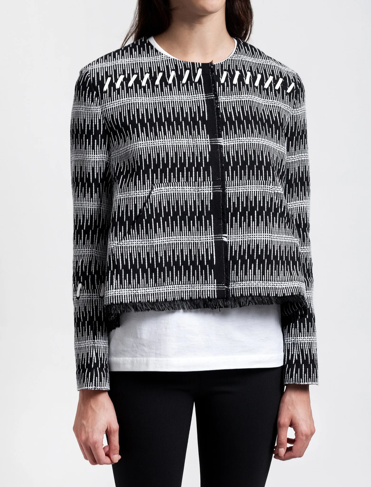Cotton Tweed Jacket sold by SHOP NEIGHBOR product image thumbnail 3