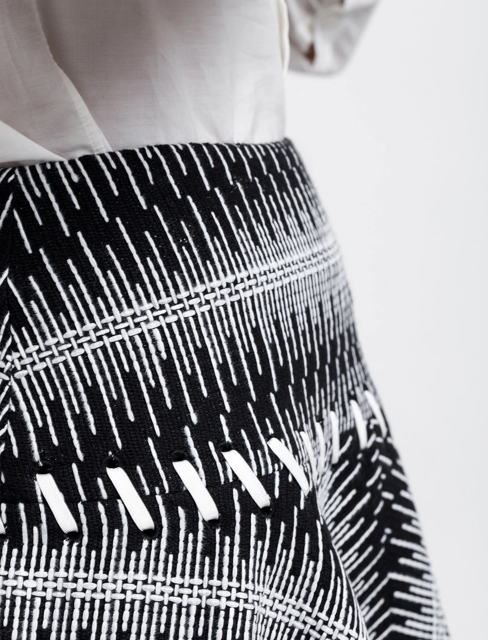 Cotton Tweed Full Skirt sold by SHOP NEIGHBOR product image thumbnail 5