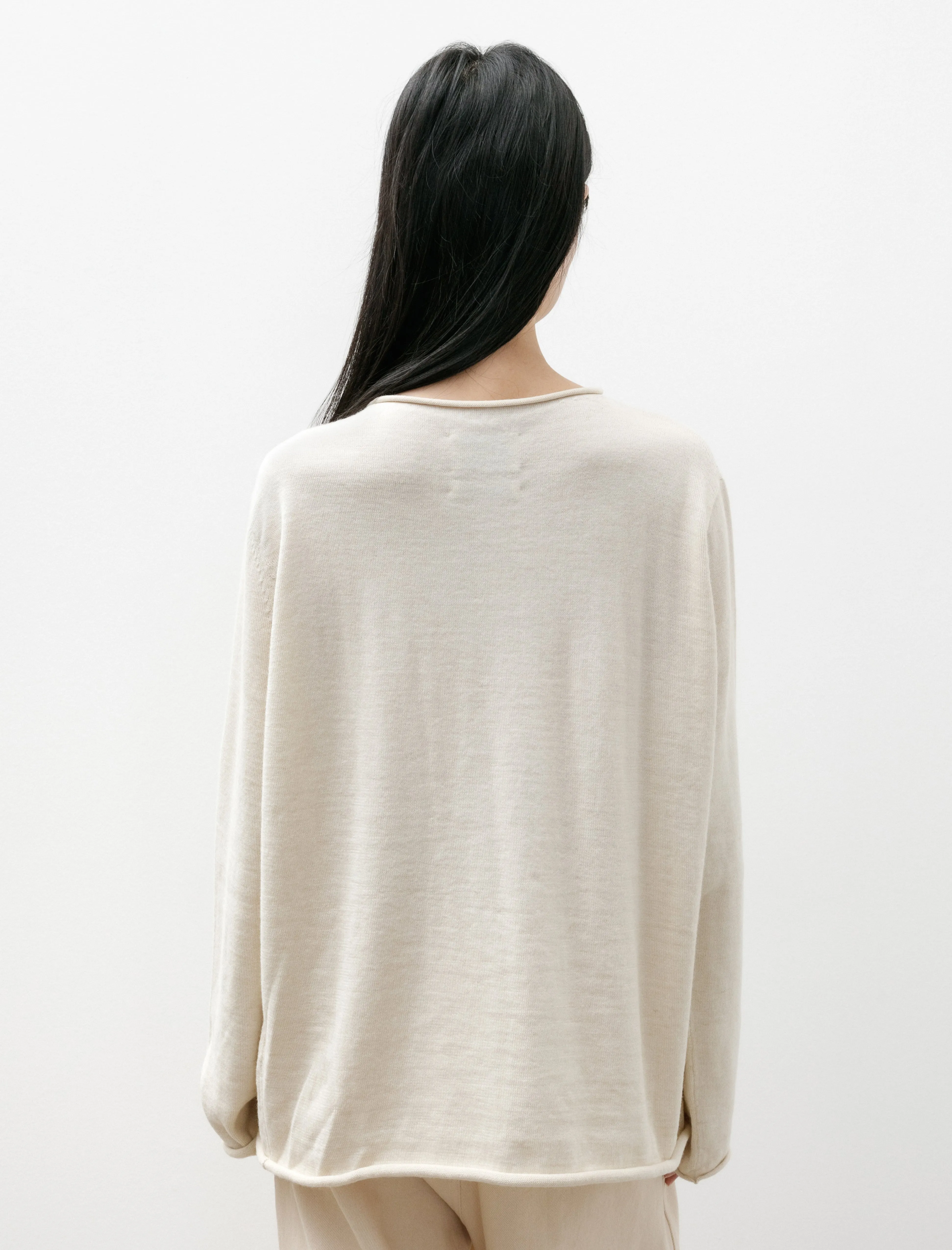 Super Fine Boatneck Ivory sold by SHOP NEIGHBOR product image thumbnail 5