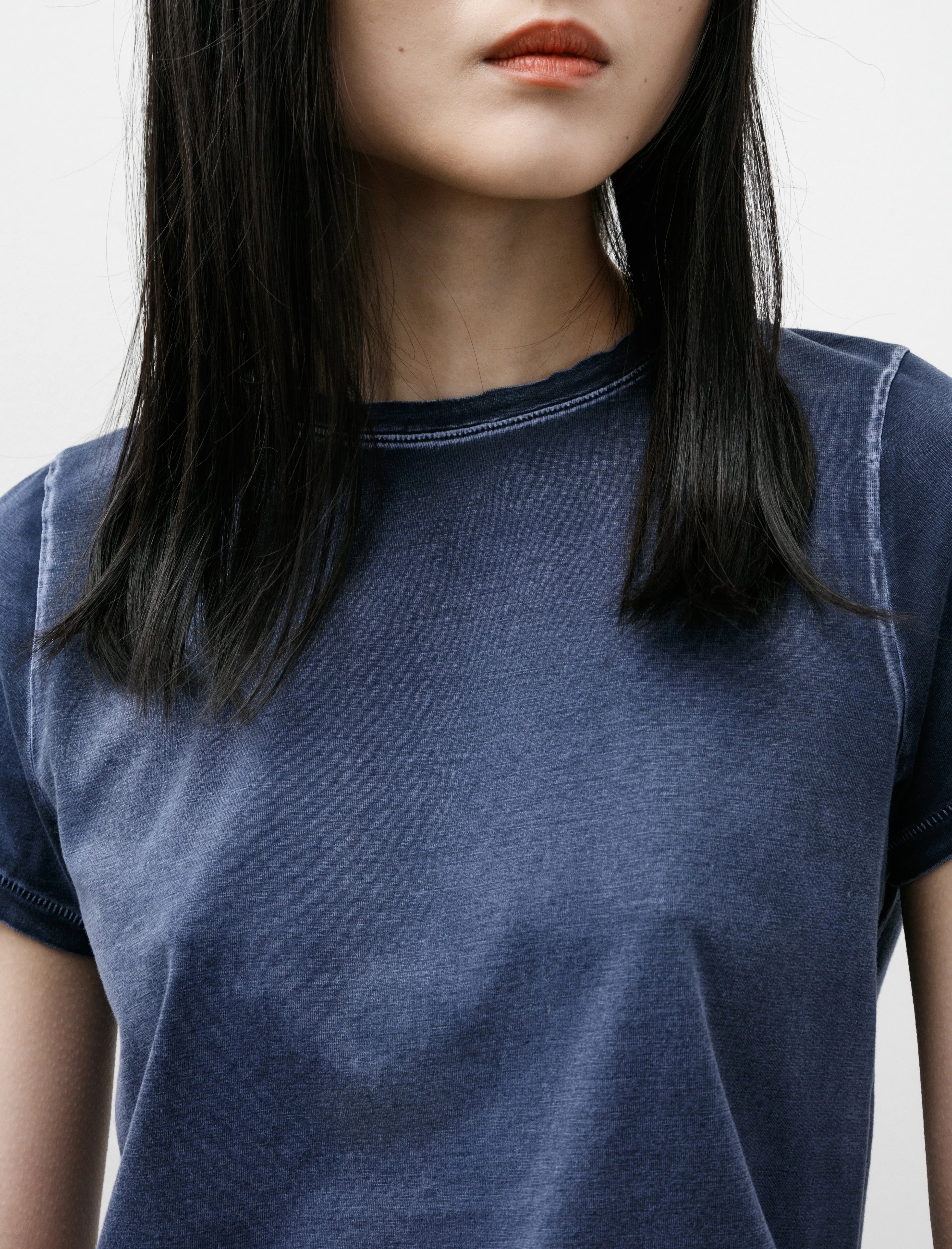 Bias Baby Tee Indigo sold by SHOP NEIGHBOR product image thumbnail 3