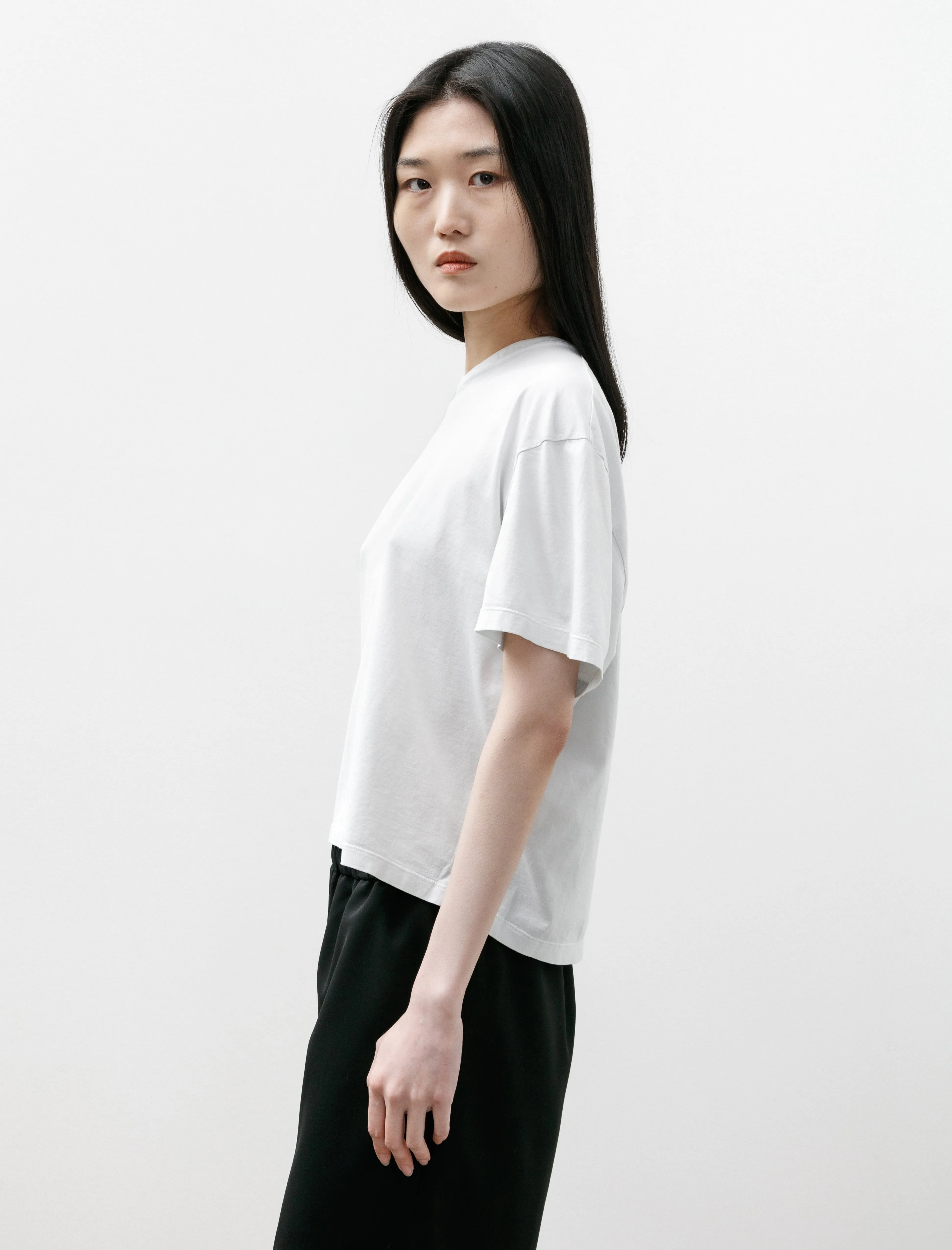 V-Neck T-Shirt Short Sleeve Perle Jersey sold by SHOP NEIGHBOR product image thumbnail 3