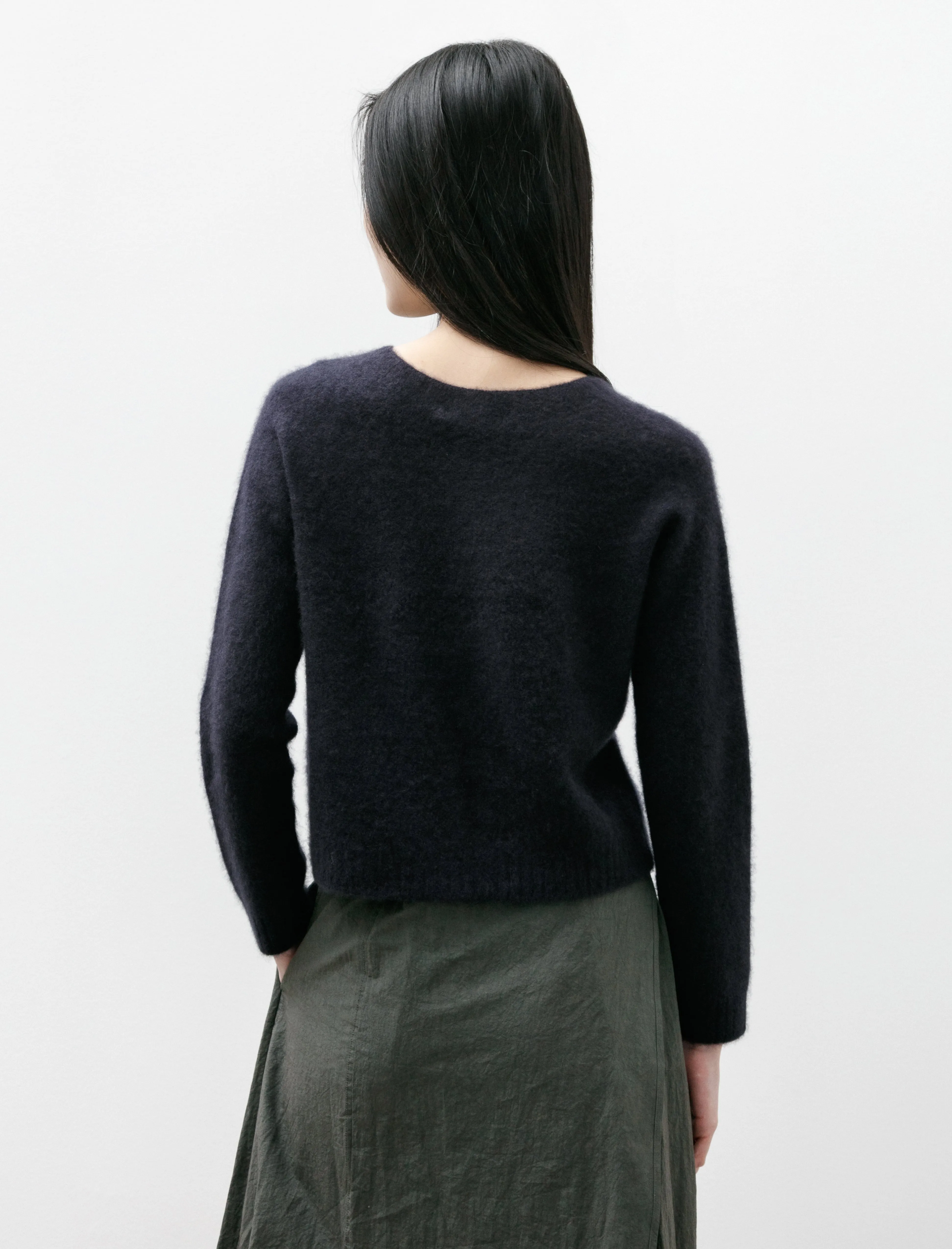 Cashmere Seamless Short Pullover Cards Shibori Black/Grey sold by SHOP NEIGHBOR product image thumbnail 4