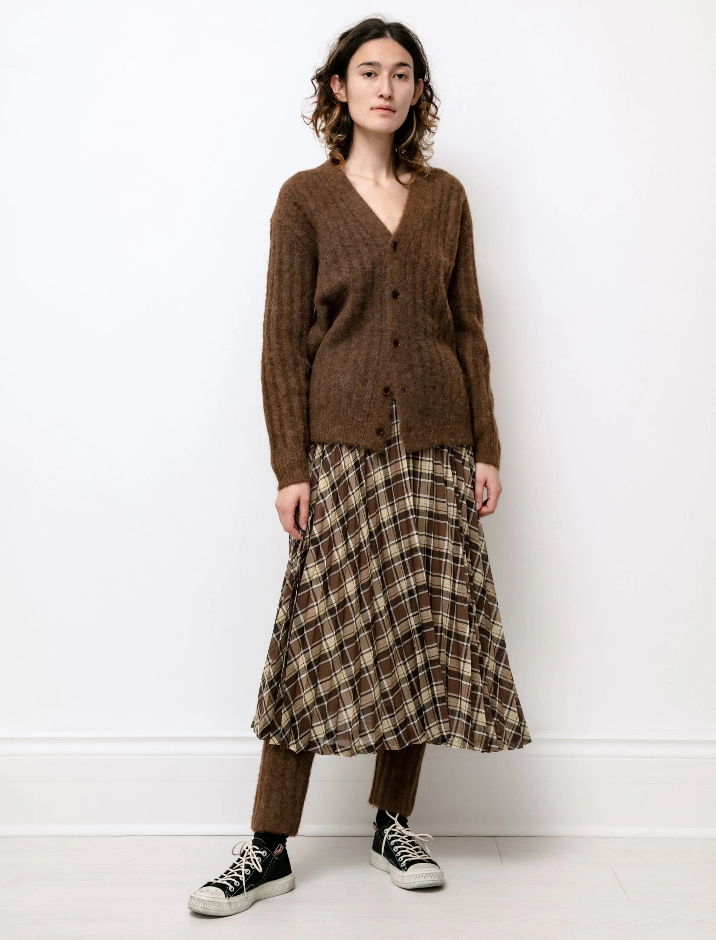 Baby Alpaca Wool Rib Pants Brown sold by SHOP NEIGHBOR product image thumbnail 5