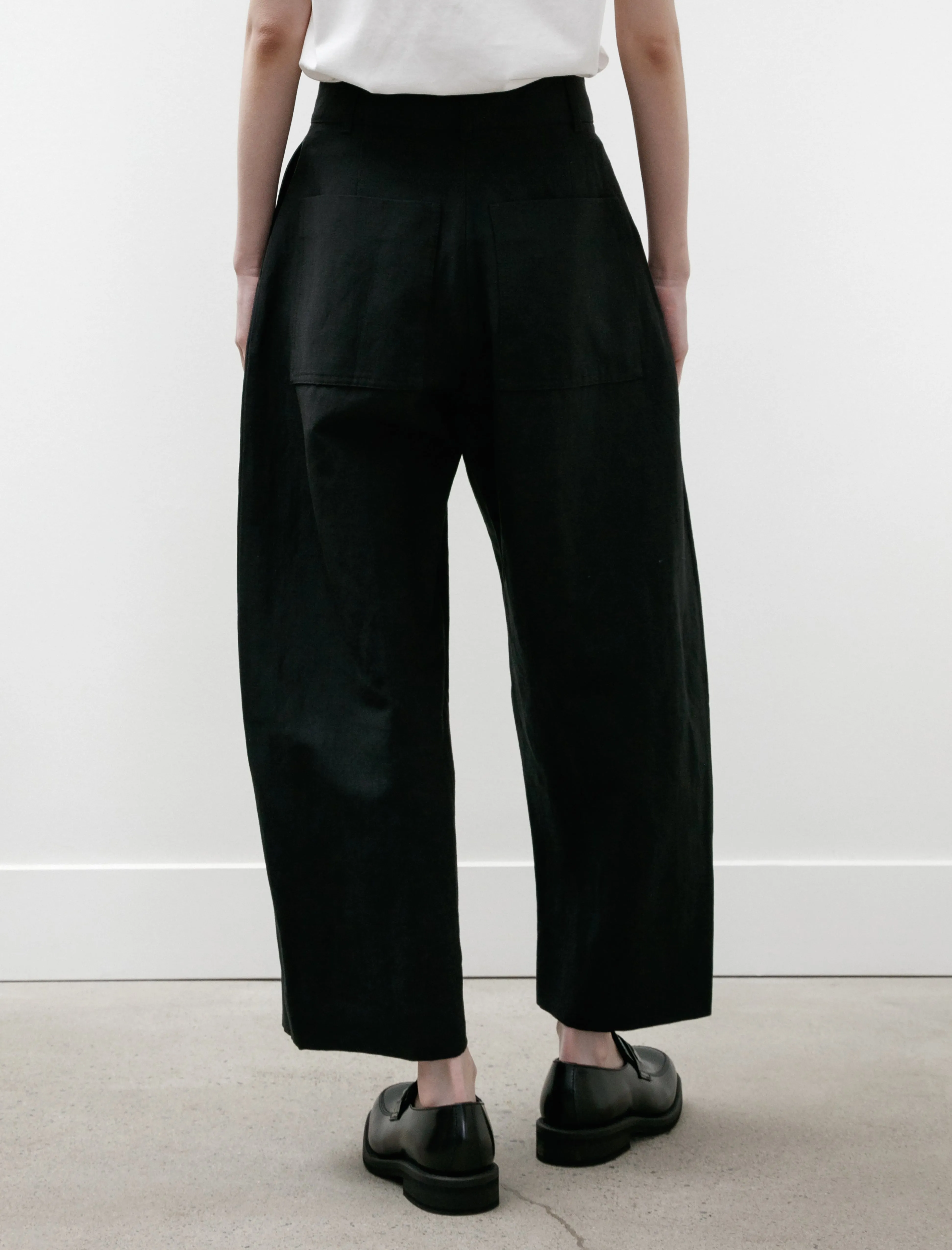 Chalco Wide Crop Pant Darkest Navy sold by SHOP NEIGHBOR product image thumbnail 3
