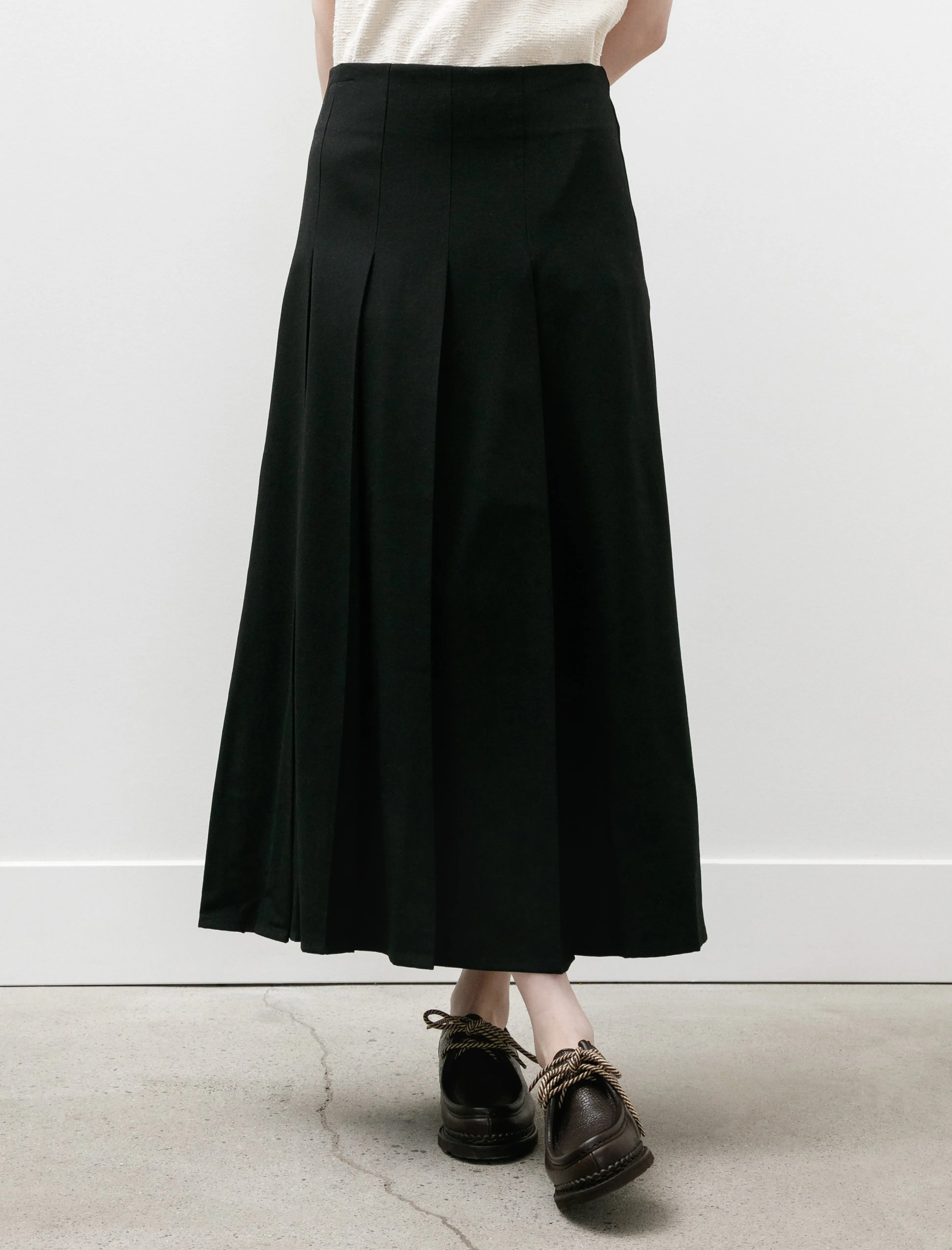 Fuse Asymmetric Pleated Skirt Black sold by SHOP NEIGHBOR product image thumbnail 3