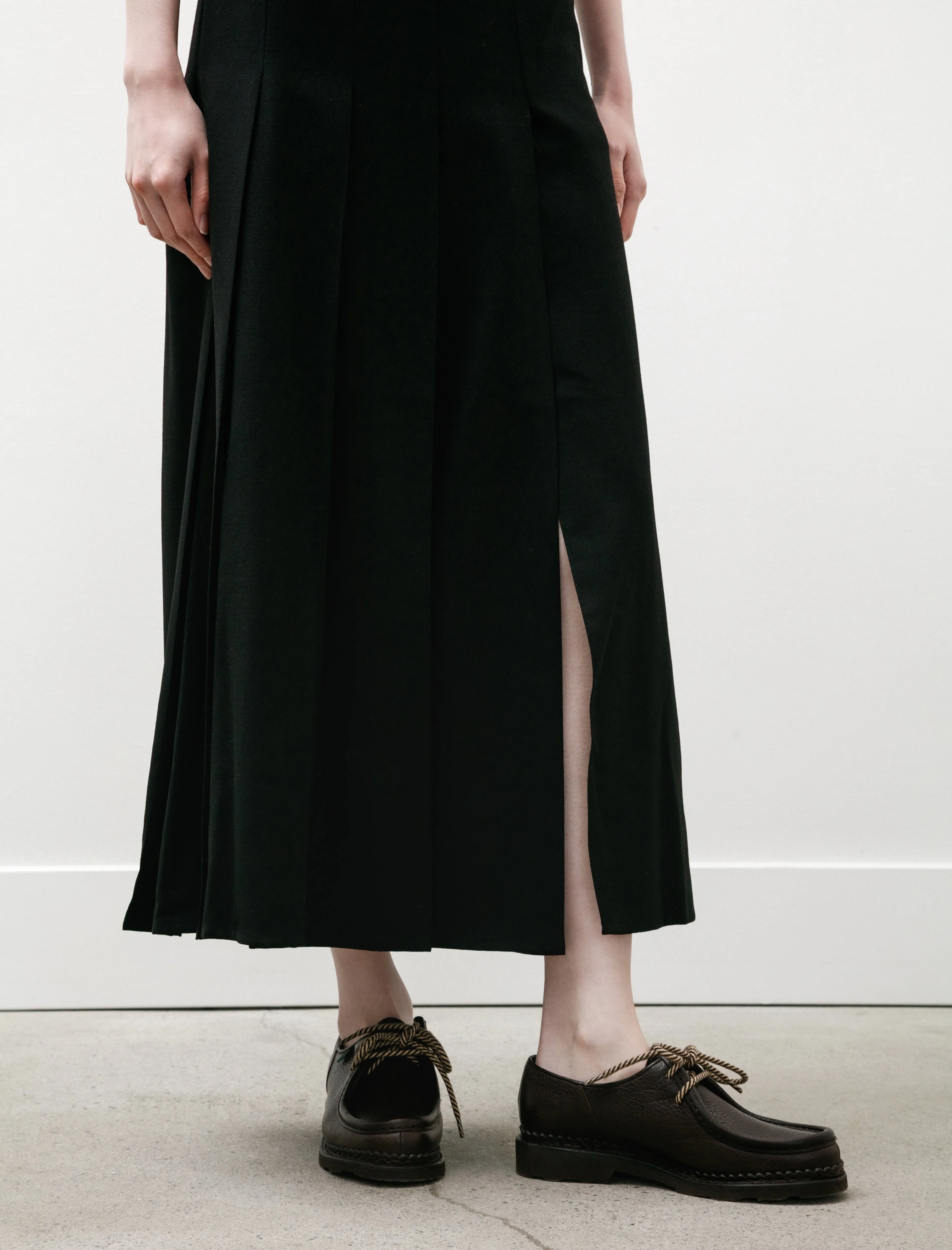 Fuse Asymmetric Pleated Skirt Black sold by SHOP NEIGHBOR product image thumbnail 2