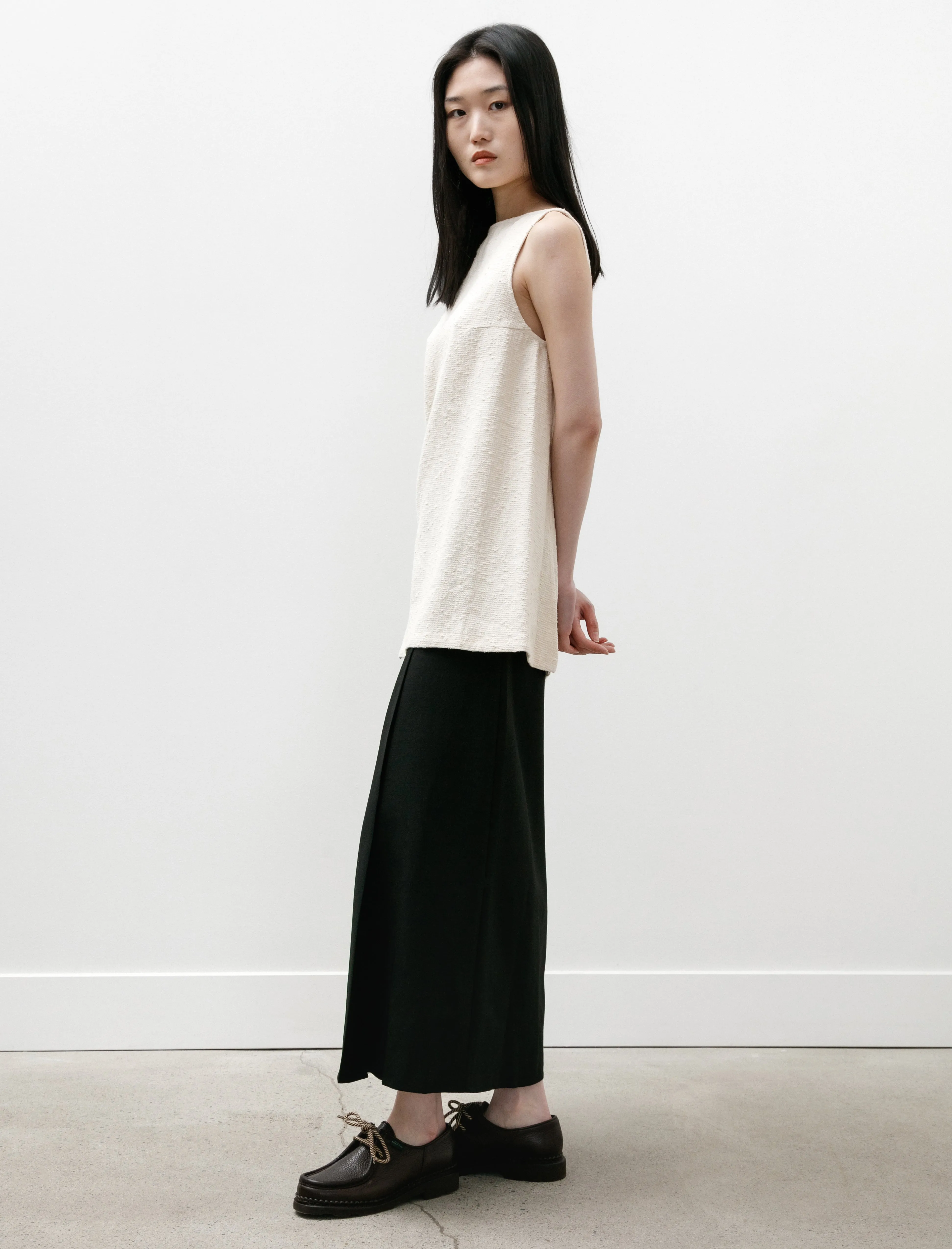 Fuse Asymmetric Pleated Skirt Black sold by SHOP NEIGHBOR product image thumbnail 4