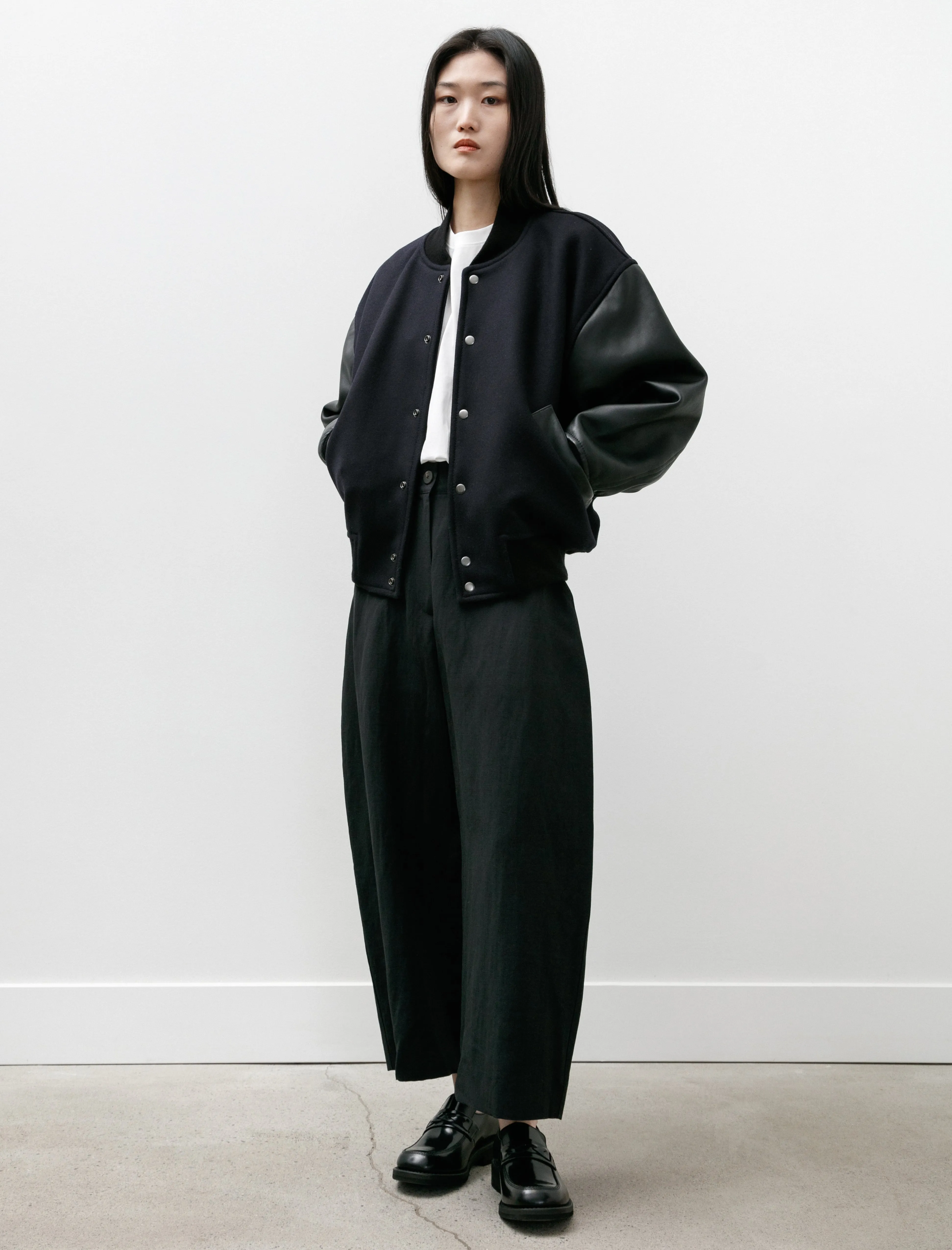 Alph Leather Bomber Darkest Navy sold by SHOP NEIGHBOR product image thumbnail 2