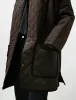 Quilted Barn Jacket Espresso sold by SHOP NEIGHBOR