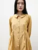 Bella Dress Japanese Striped Cotton Mustard Stripe sold by SHOP NEIGHBOR