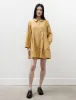 Bella Dress Japanese Striped Cotton Mustard Stripe sold by SHOP NEIGHBOR