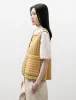Ella Vest Quilted Striped Cotton Mustard Stripe sold by SHOP NEIGHBOR