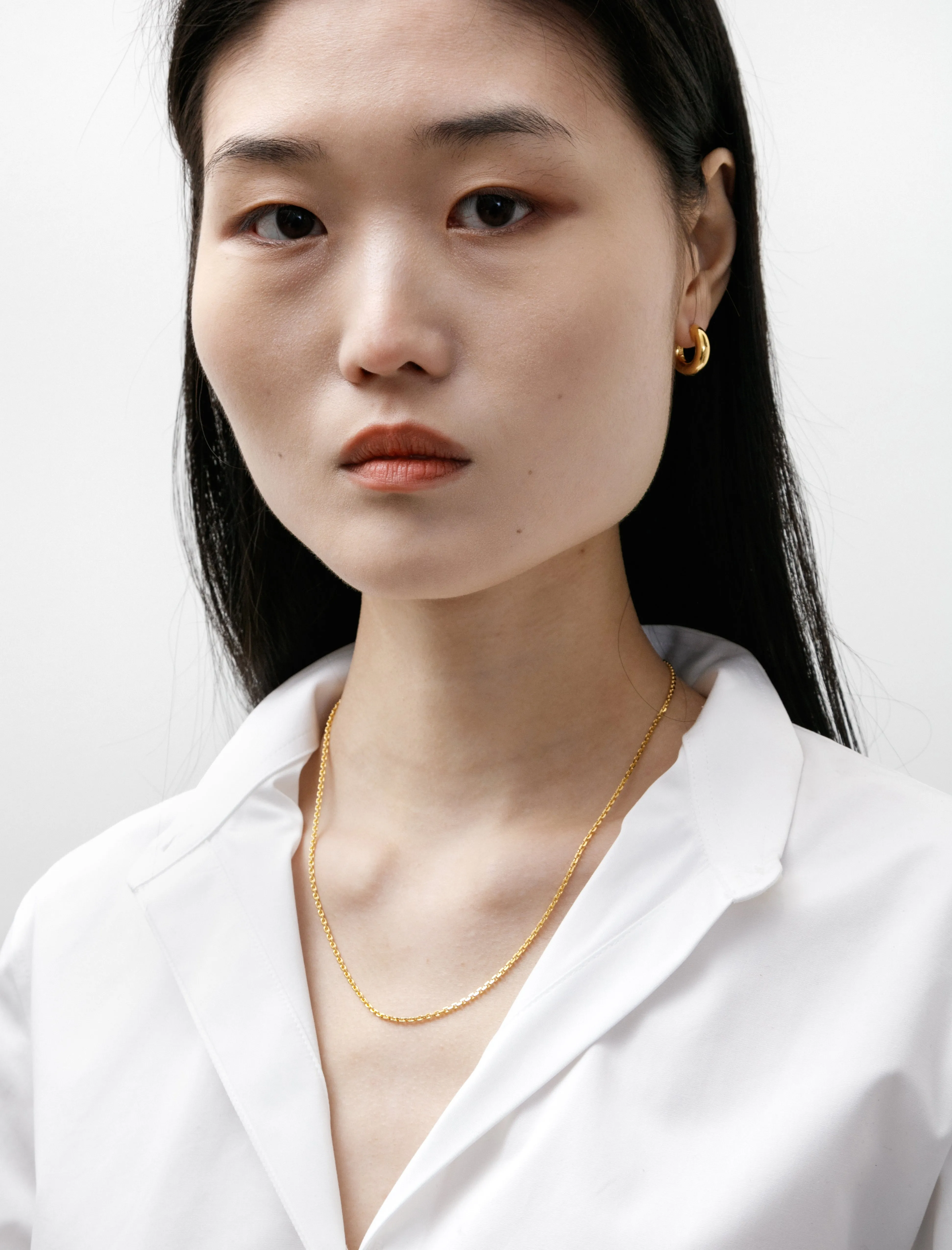 String Necklace One Polished Gold 48cm sold by SHOP NEIGHBOR product image thumbnail 2