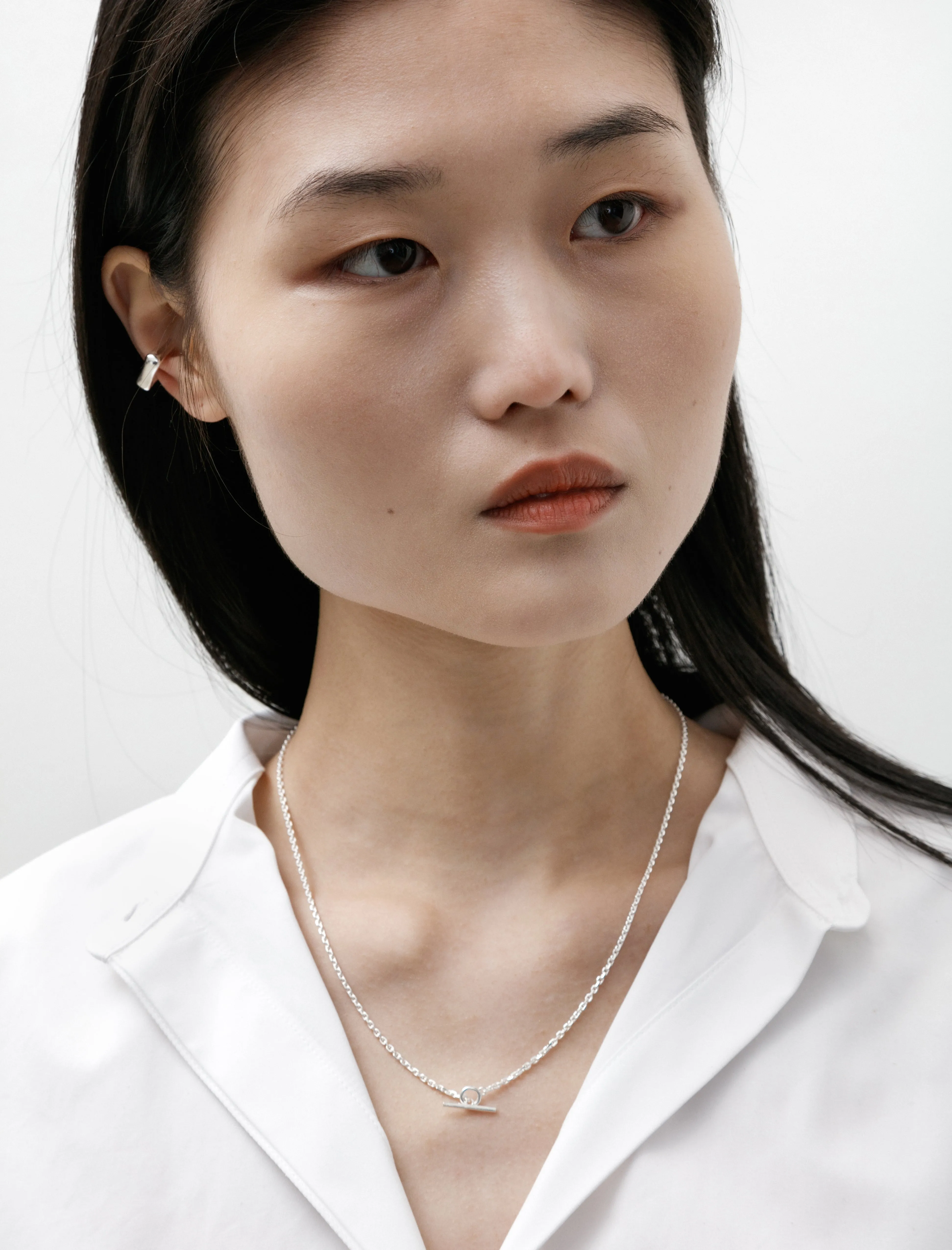 String Necklace One Polished Silver 48cm sold by SHOP NEIGHBOR