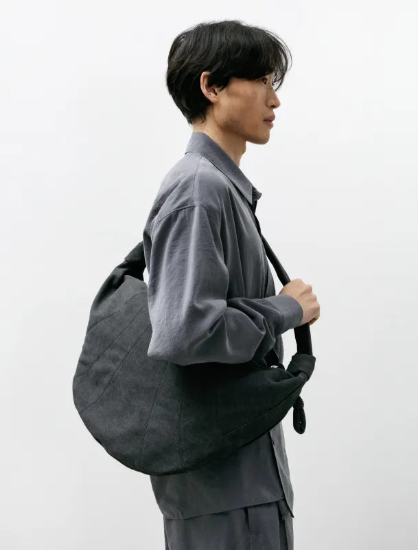 XL Croissant Bag Ash Black made by SHOP NEIGHBOR