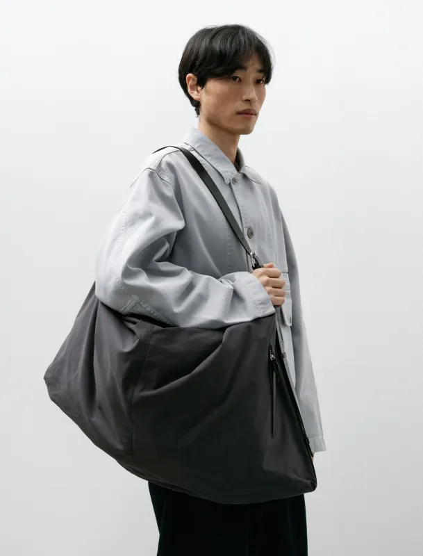 Flag Hobo Bag Ash Black made by SHOP NEIGHBOR