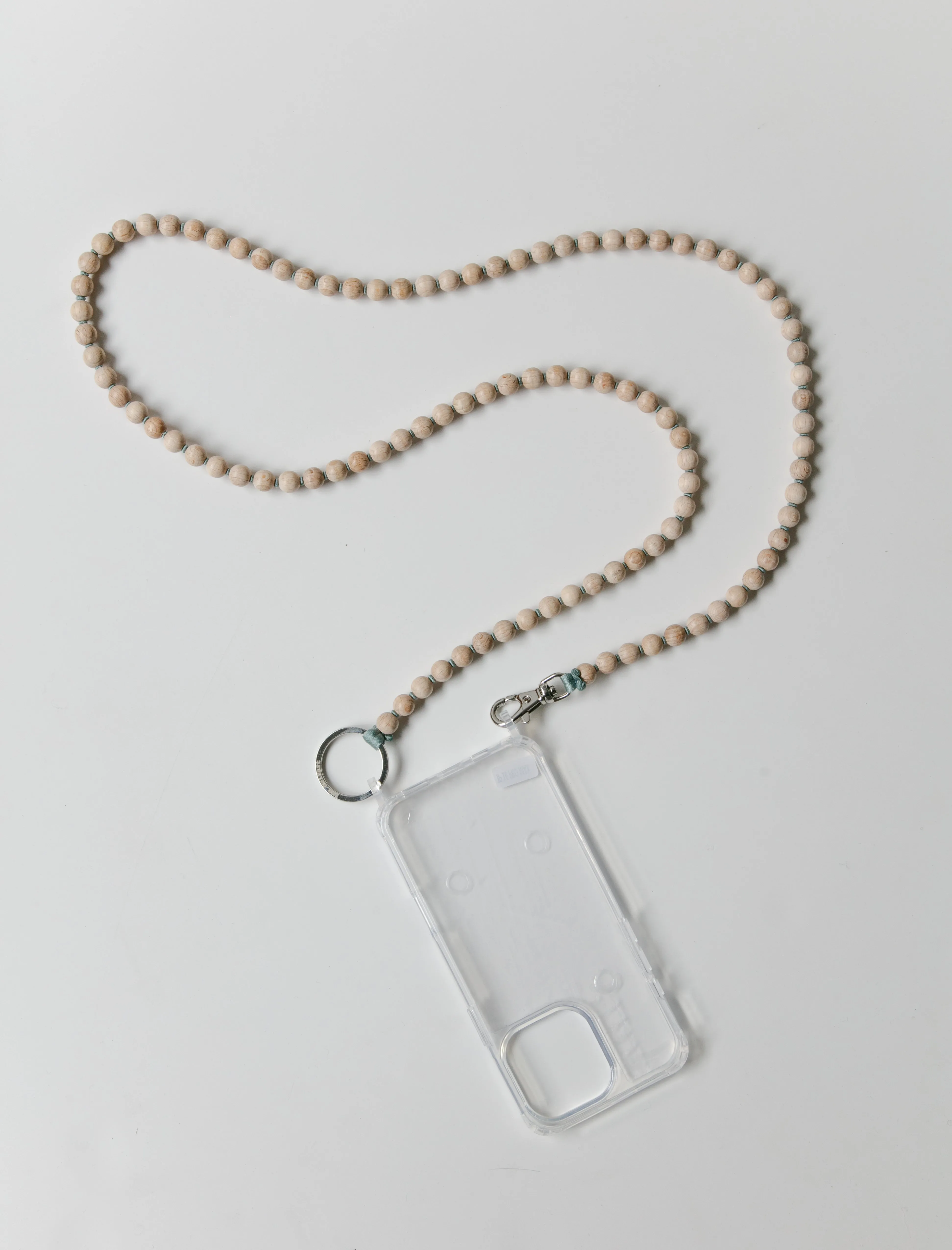 Handykette Phone Necklace Natural/Dark Salvia sold by SHOP NEIGHBOR product image thumbnail 2