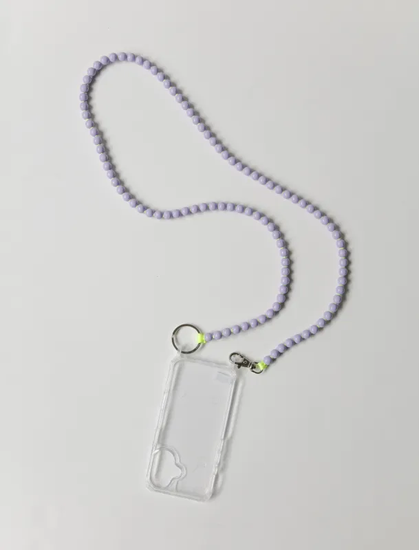 Handykette Phone Necklace Lilac/Neon Yellow sold by SHOP NEIGHBOR