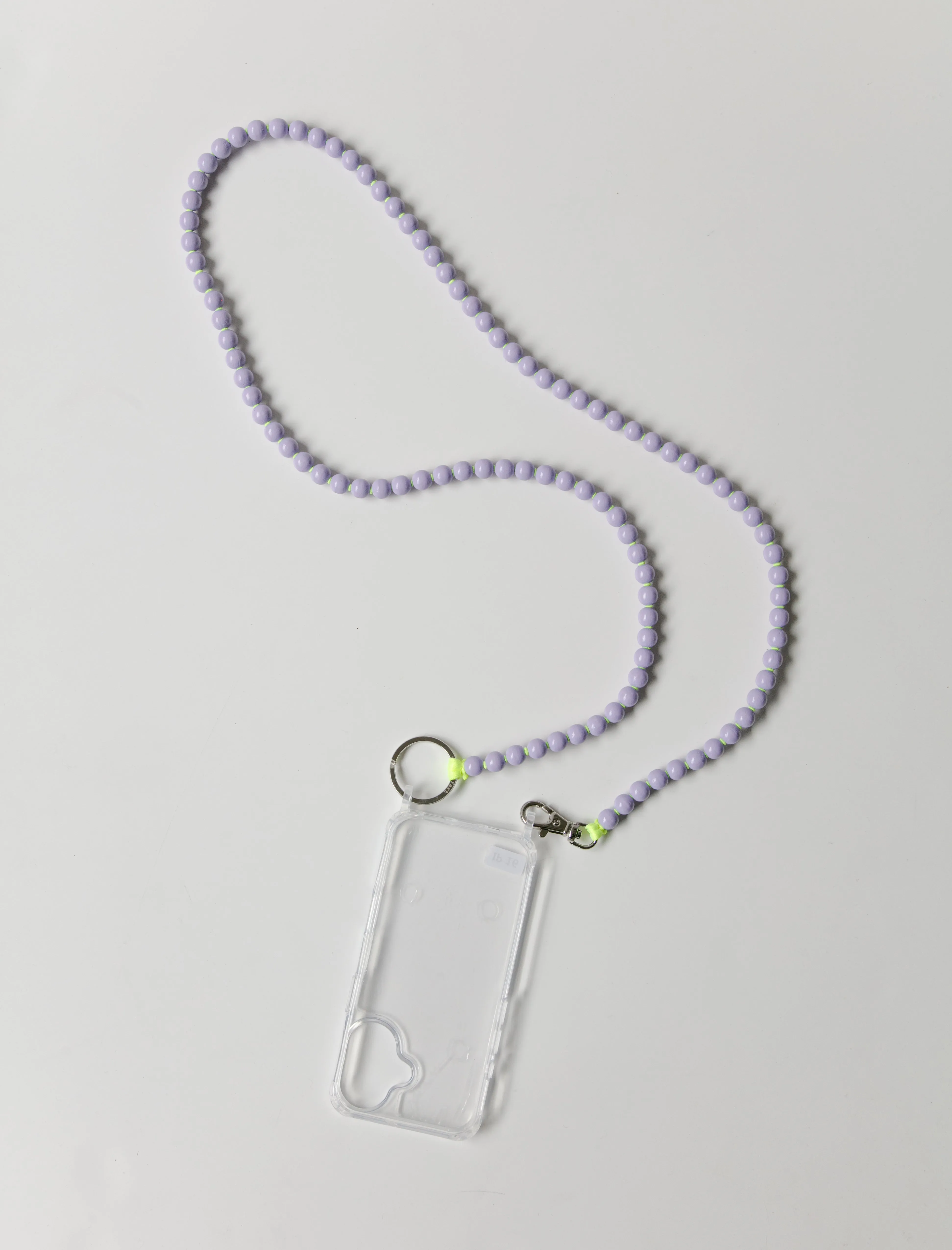 Handykette Phone Necklace Lilac/Neon Yellow sold by SHOP NEIGHBOR