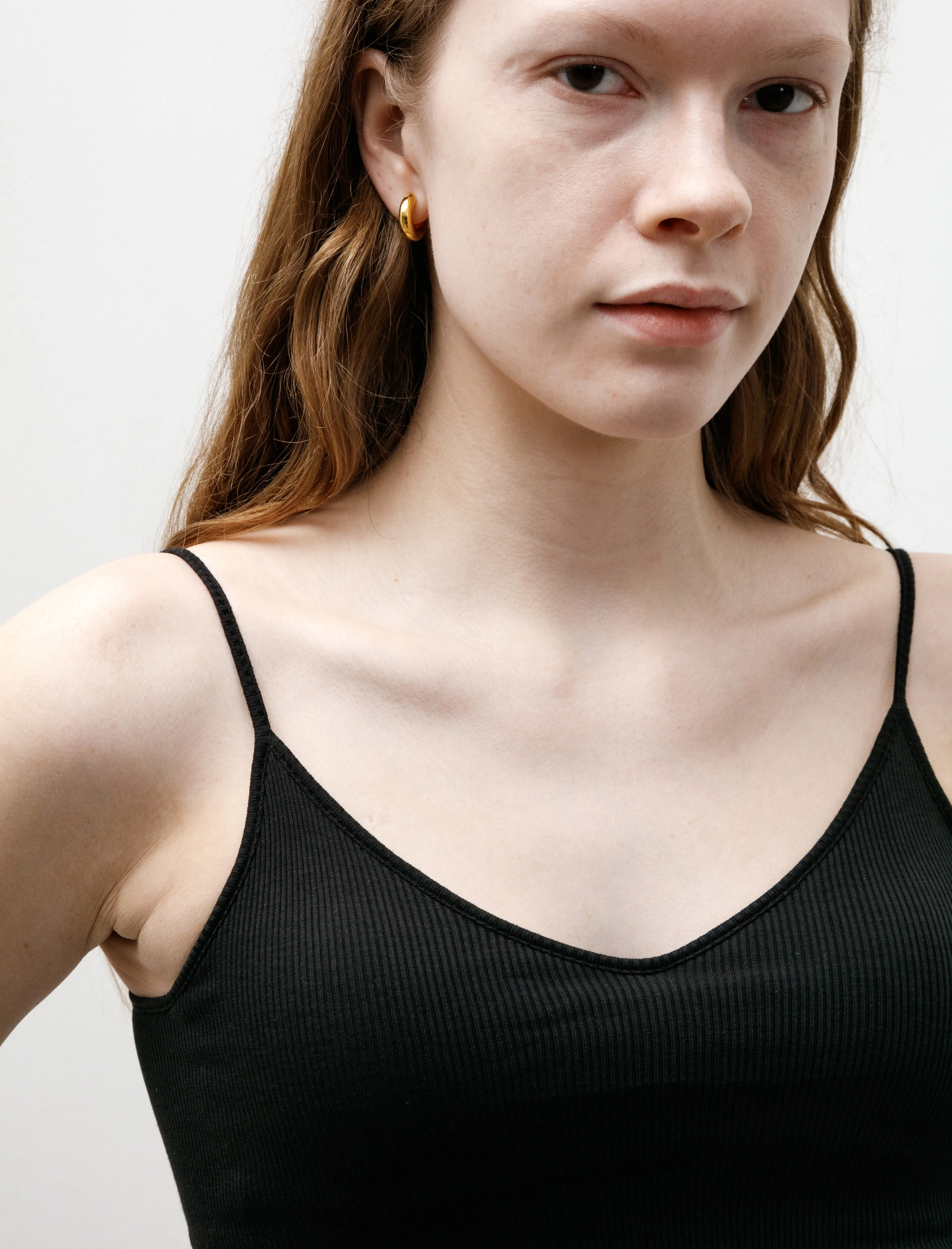 American Sea Island Cotton Short Camisole Black sold by SHOP NEIGHBOR product image thumbnail 3