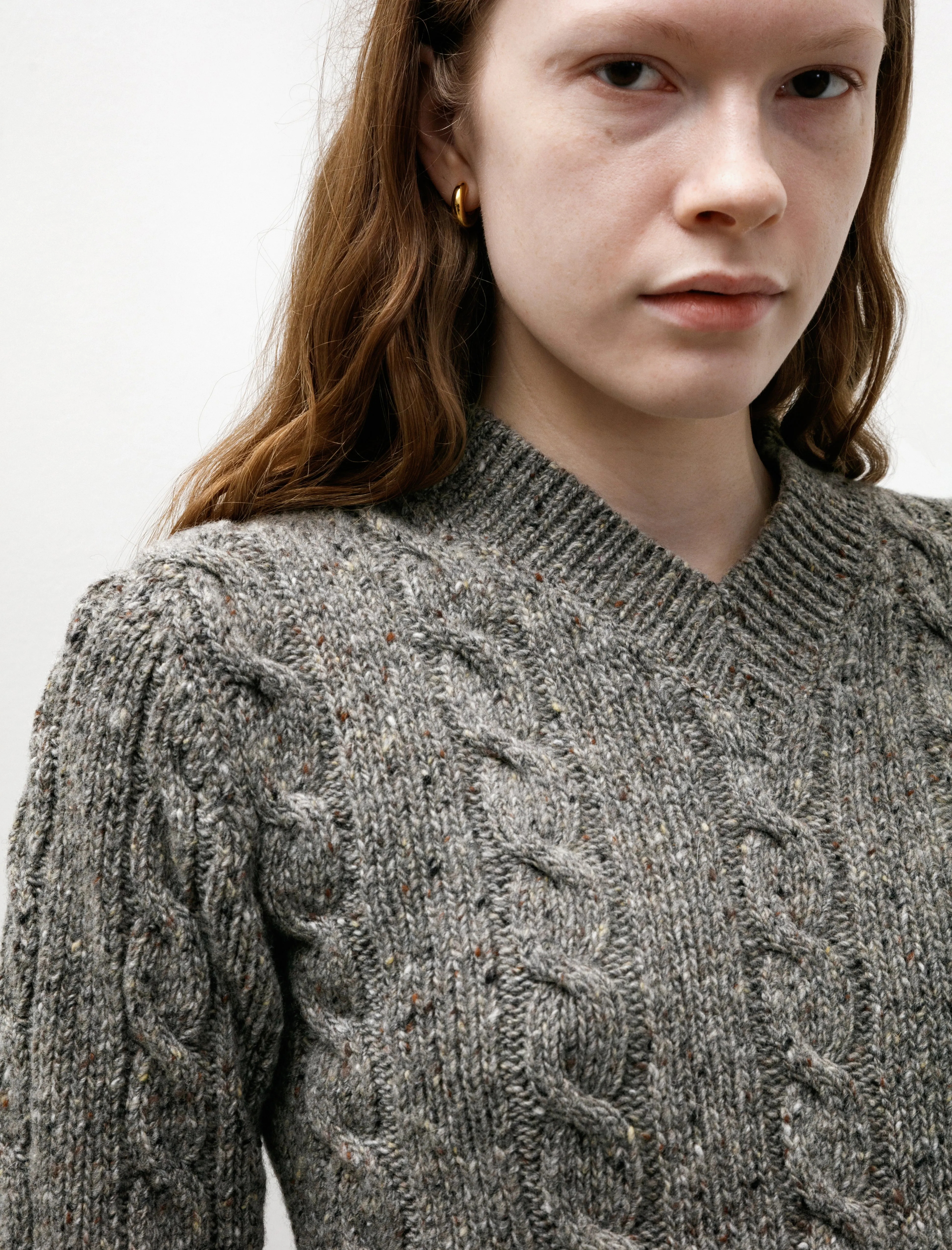 Mairie Donegal V-Neck Ramor Grey sold by SHOP NEIGHBOR product image thumbnail 2