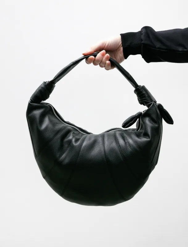 Fortune Croissant Bag Black made by SHOP NEIGHBOR