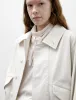 Short Blouson Cream White sold by SHOP NEIGHBOR