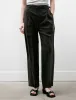 Belted Relaxed Pants Dark Espresso sold by SHOP NEIGHBOR