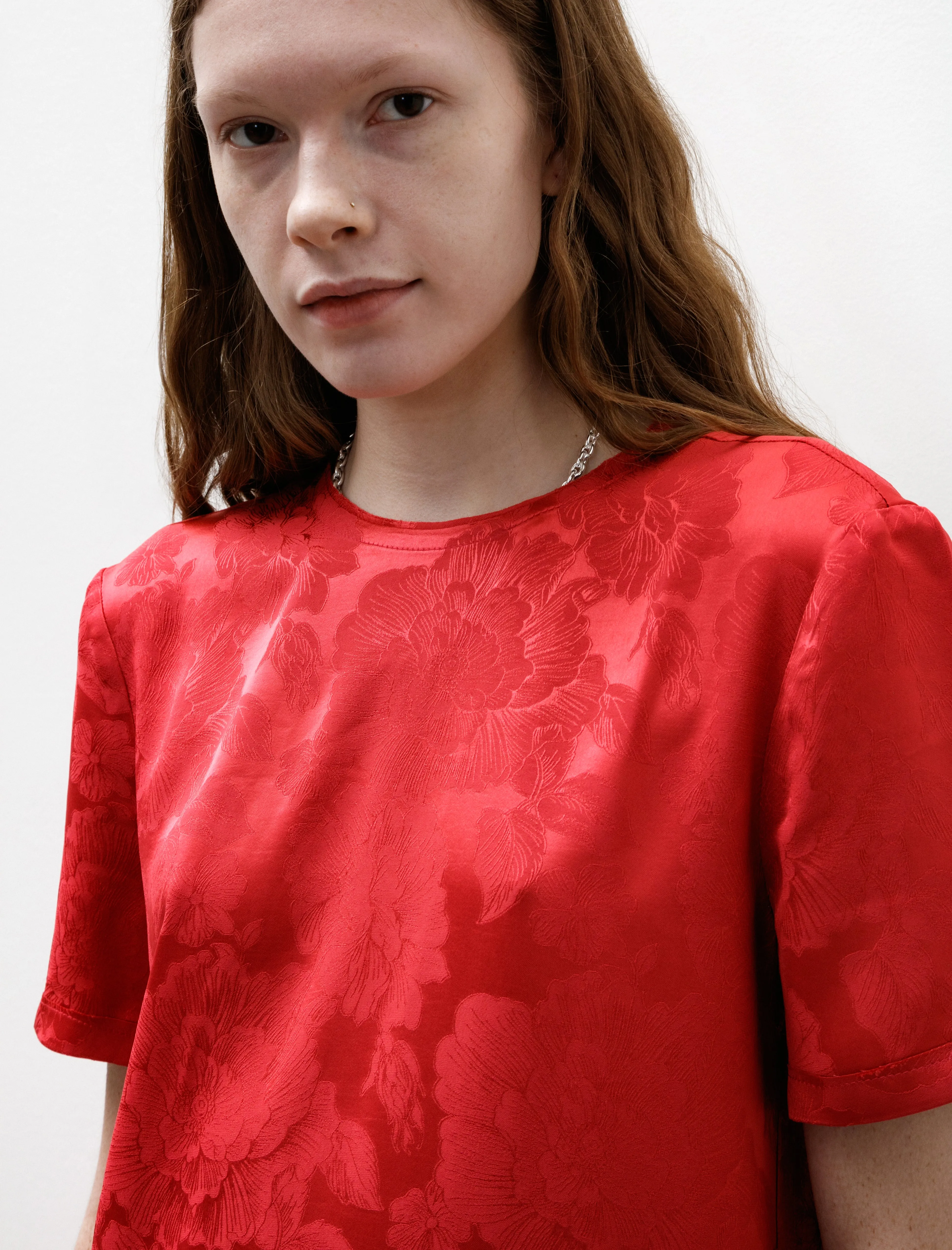 Floral Split Dress Pink sold by SHOP NEIGHBOR product image thumbnail 3