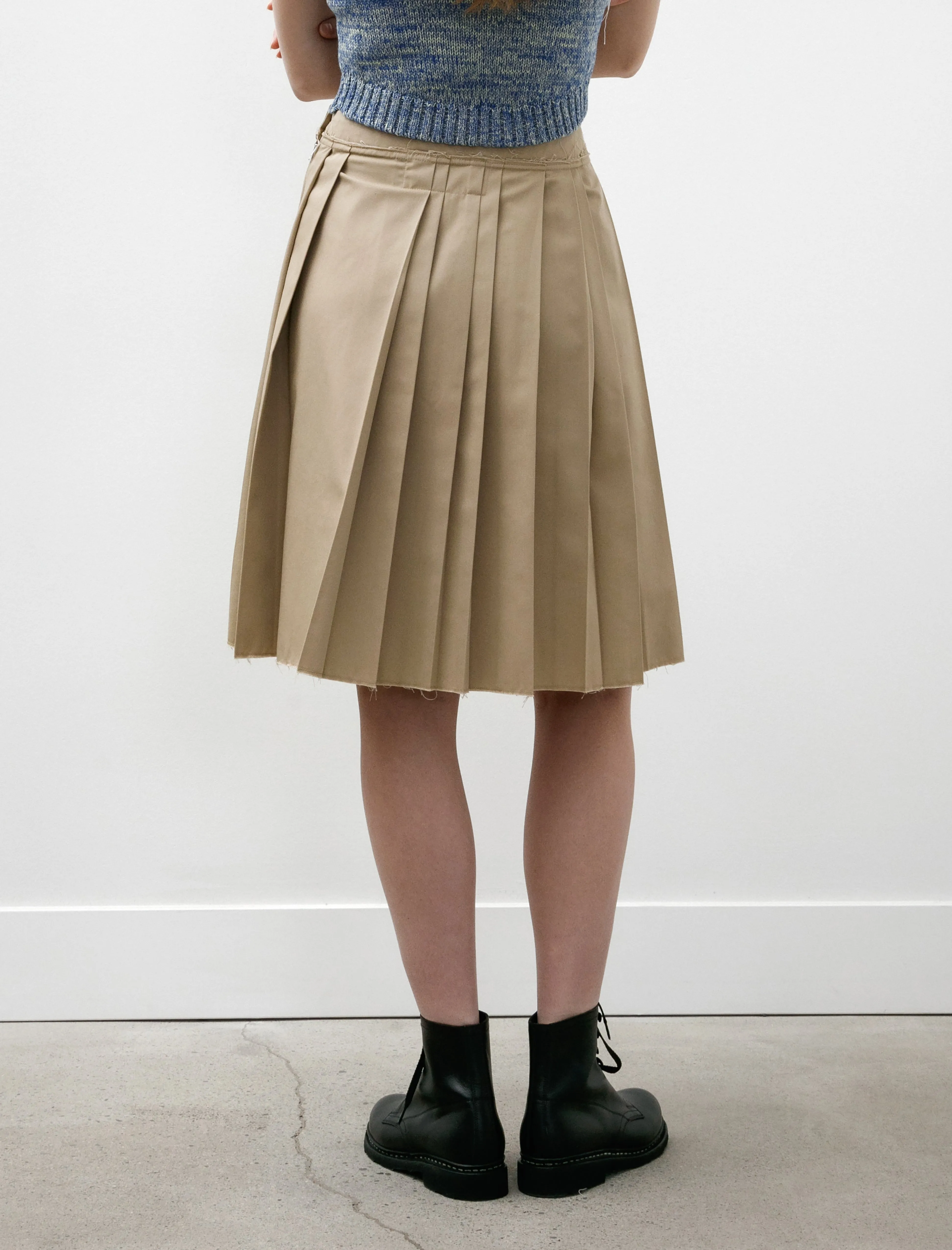 Pleat Skirt Sand sold by SHOP NEIGHBOR product image thumbnail 5