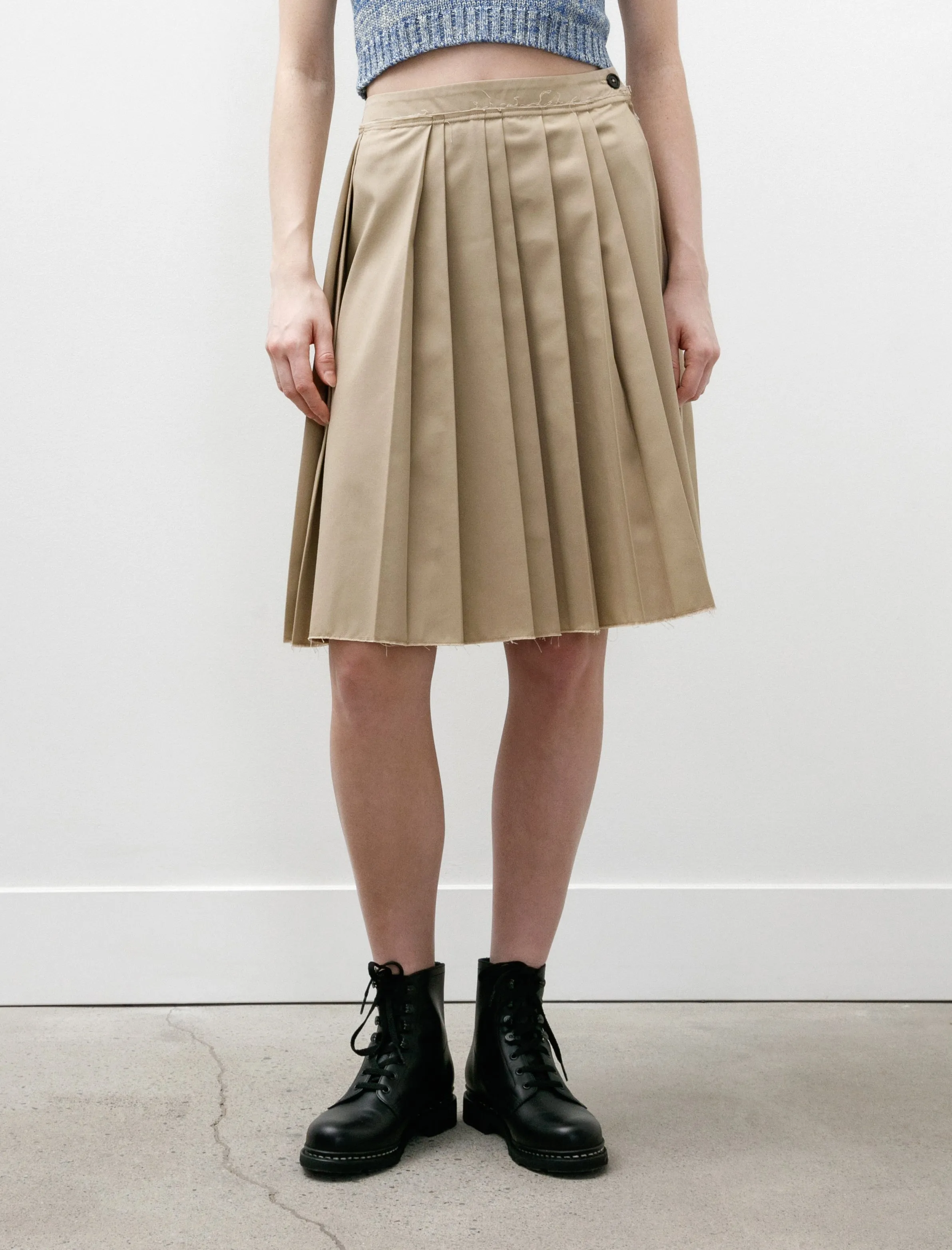 Pleat Skirt Sand sold by SHOP NEIGHBOR product image thumbnail 2