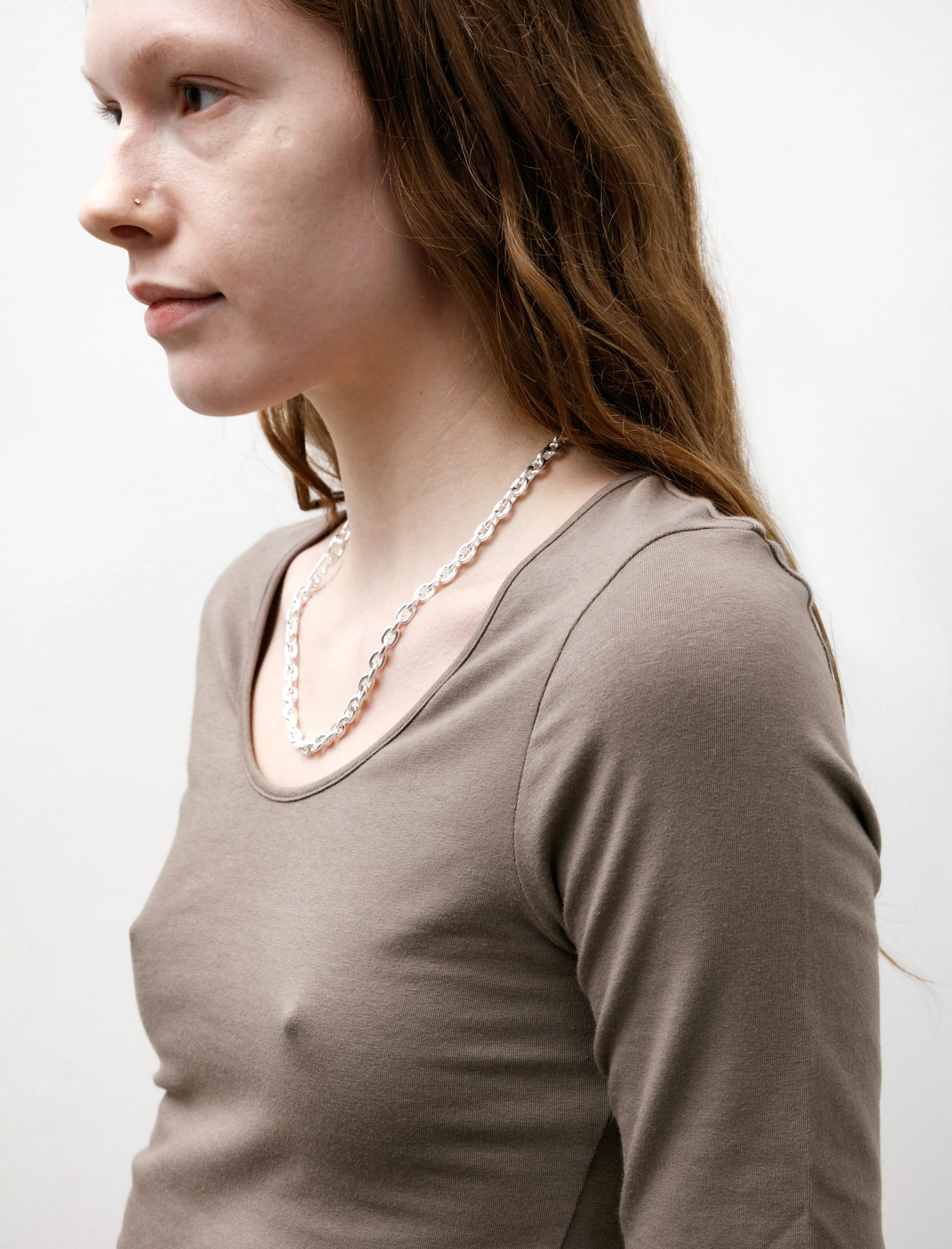 Stretch Scoop Neck Top Cedar sold by SHOP NEIGHBOR product image thumbnail 3