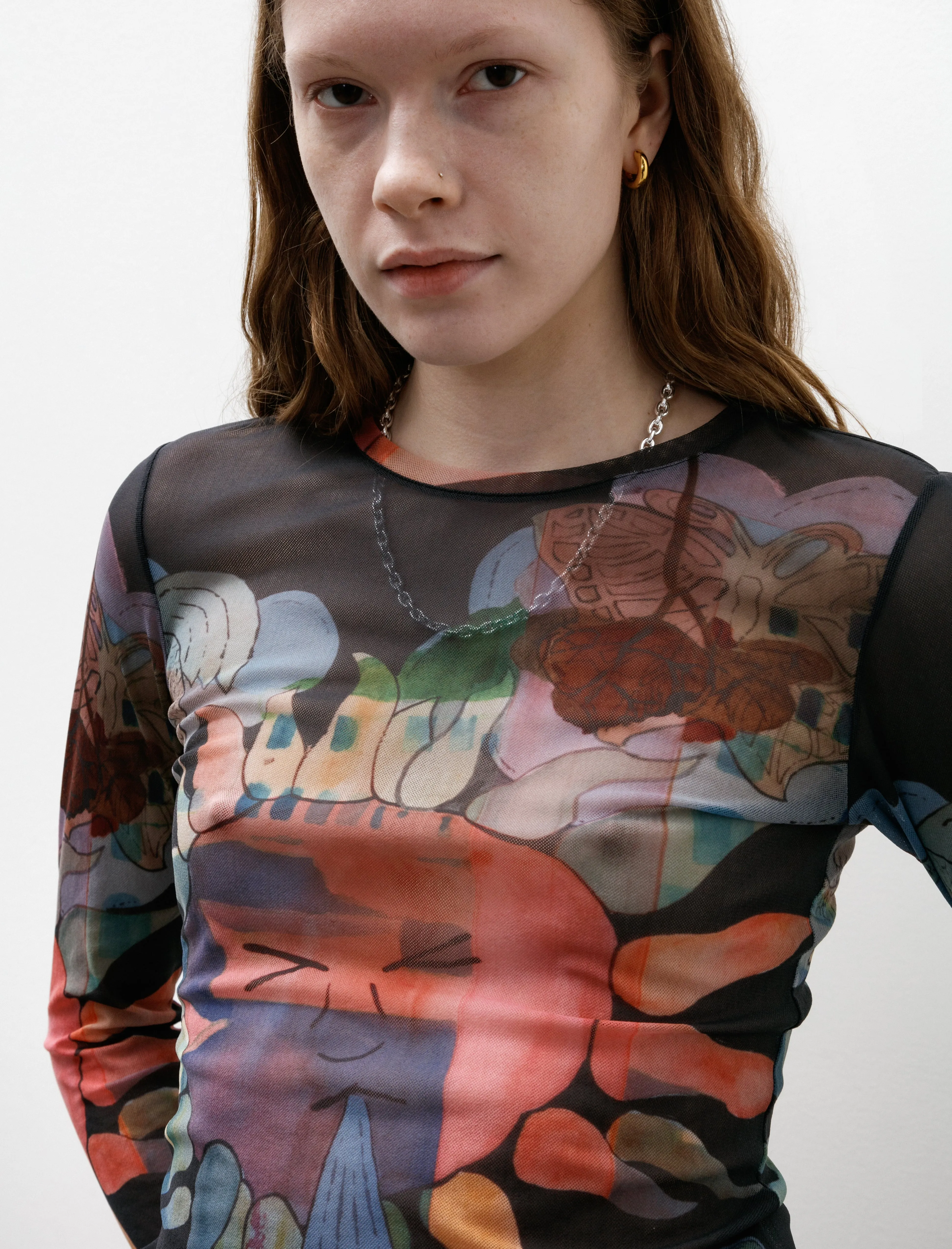 Super Slim Longsleeve Solar Power Marina Print sold by SHOP NEIGHBOR product image thumbnail 2