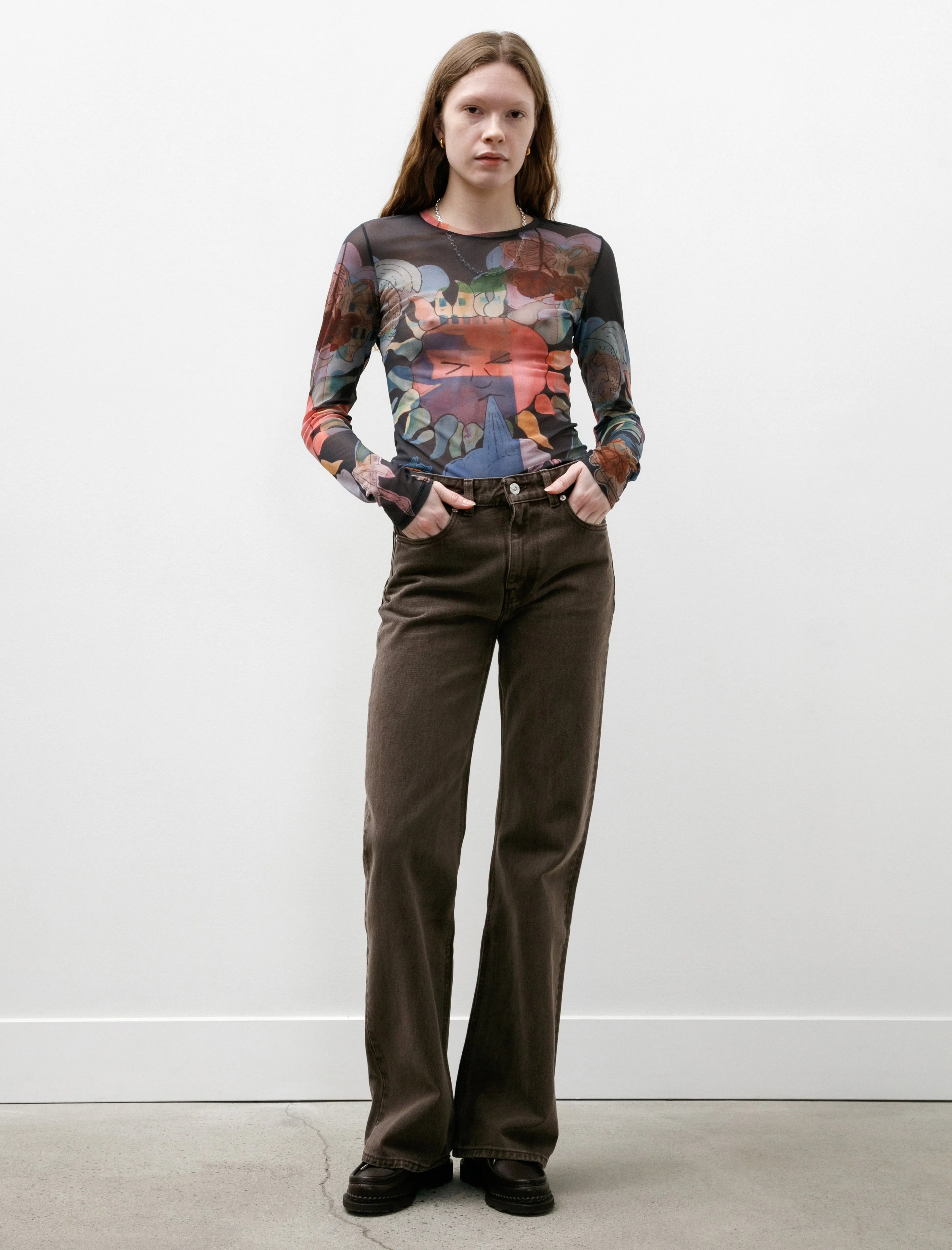 Boot Cut Choco Overdye sold by SHOP NEIGHBOR