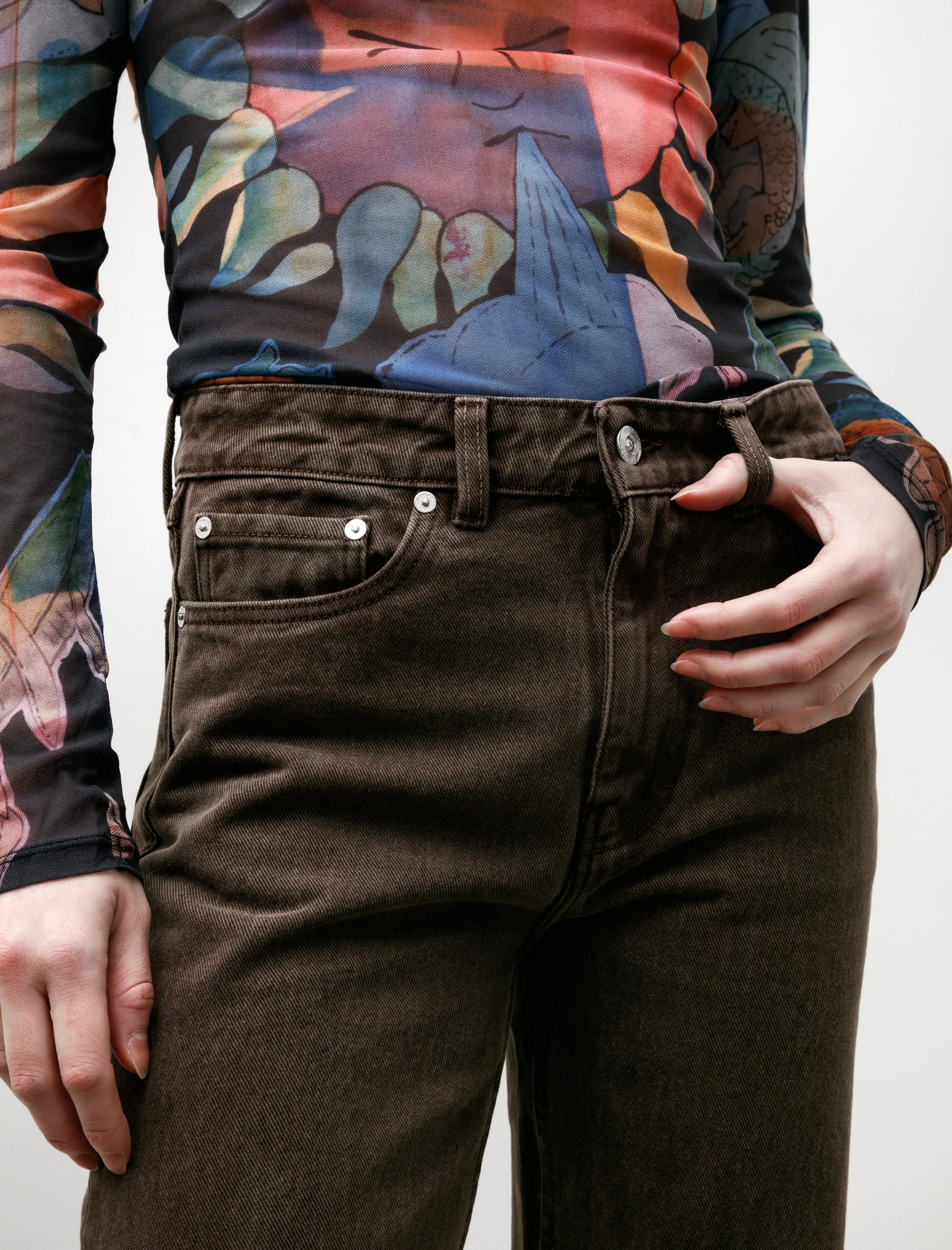 Boot Cut Choco Overdye sold by SHOP NEIGHBOR product image thumbnail 5