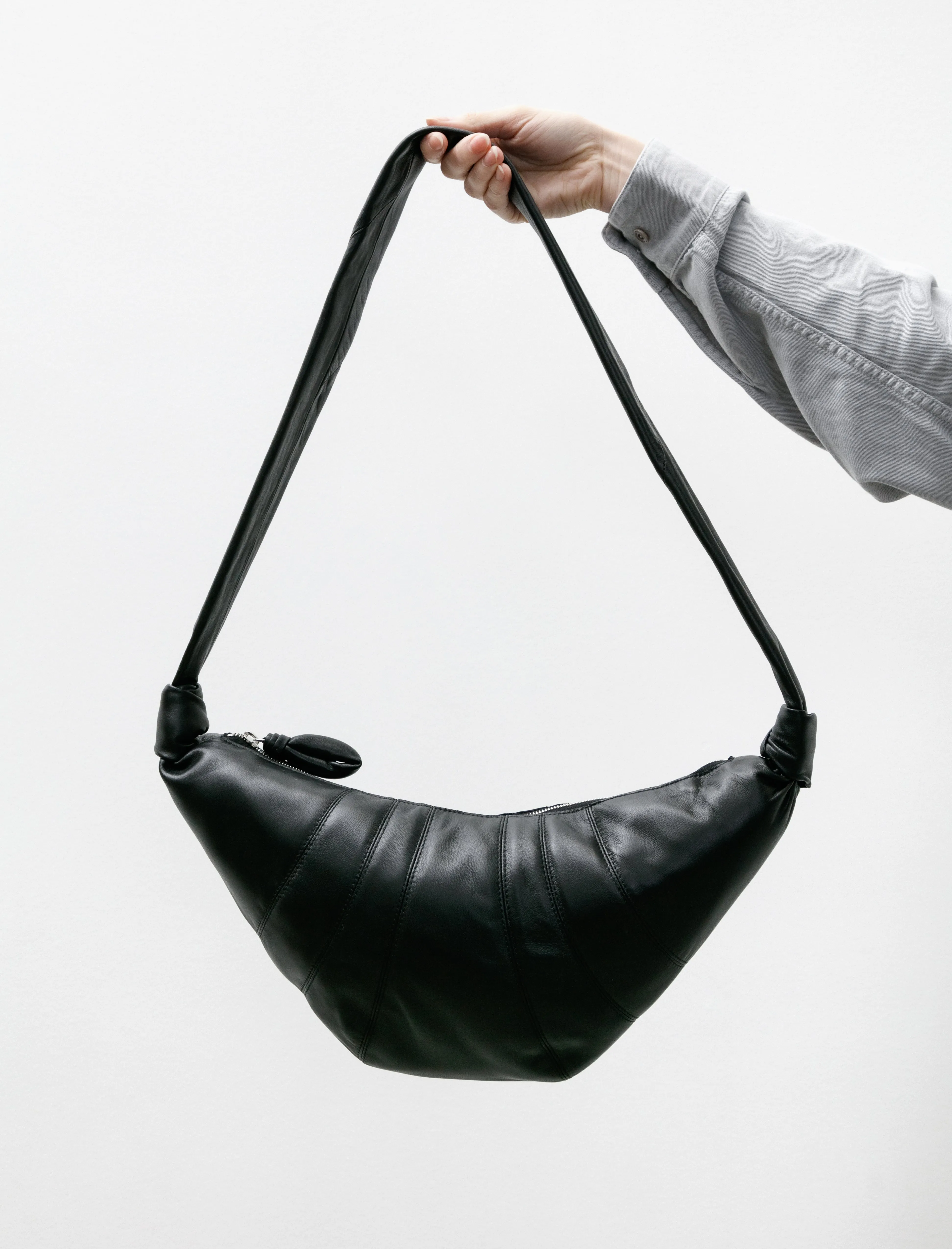 Medium Croissant Bag Black sold by SHOP NEIGHBOR