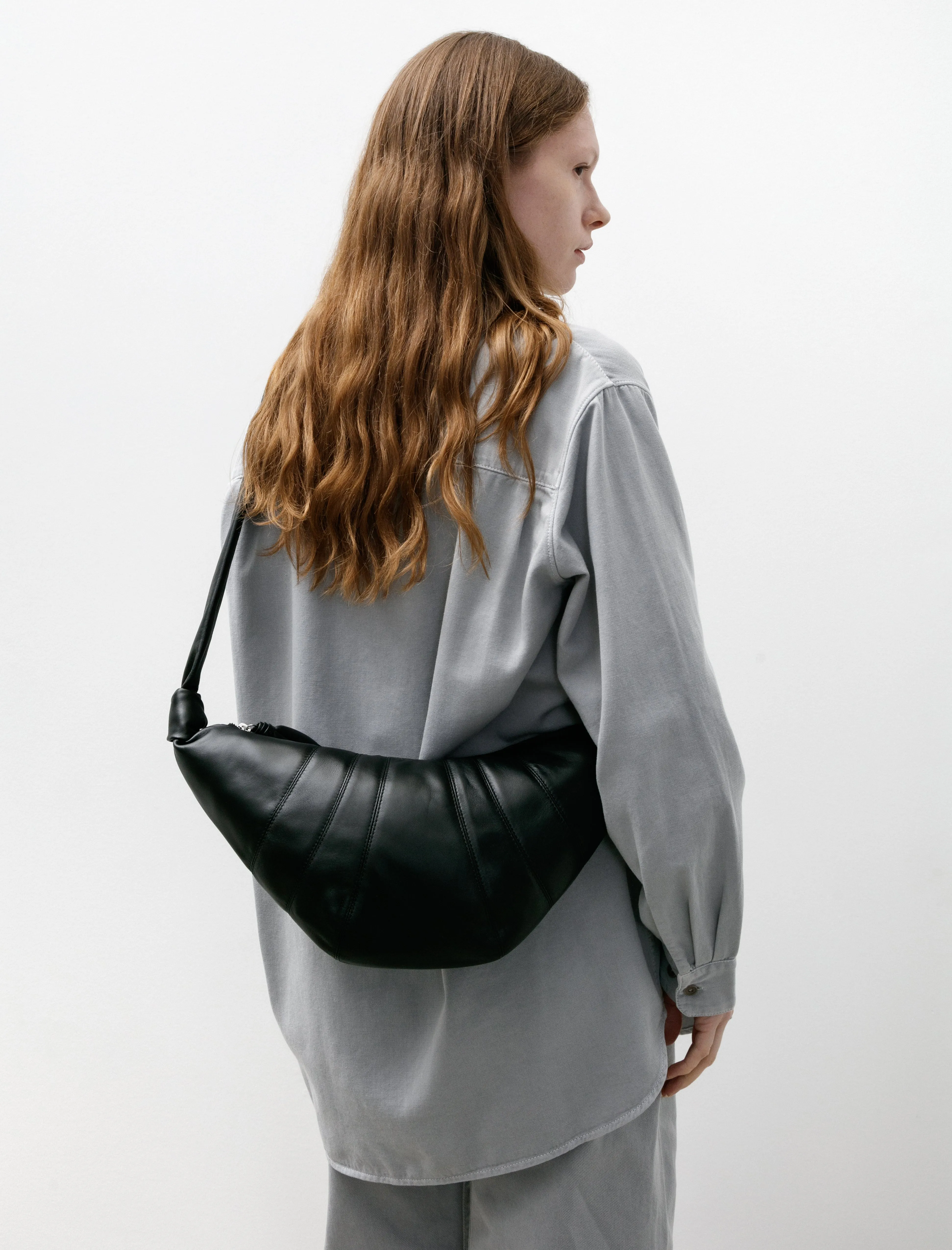 Medium Croissant Bag Black sold by SHOP NEIGHBOR product image thumbnail 2