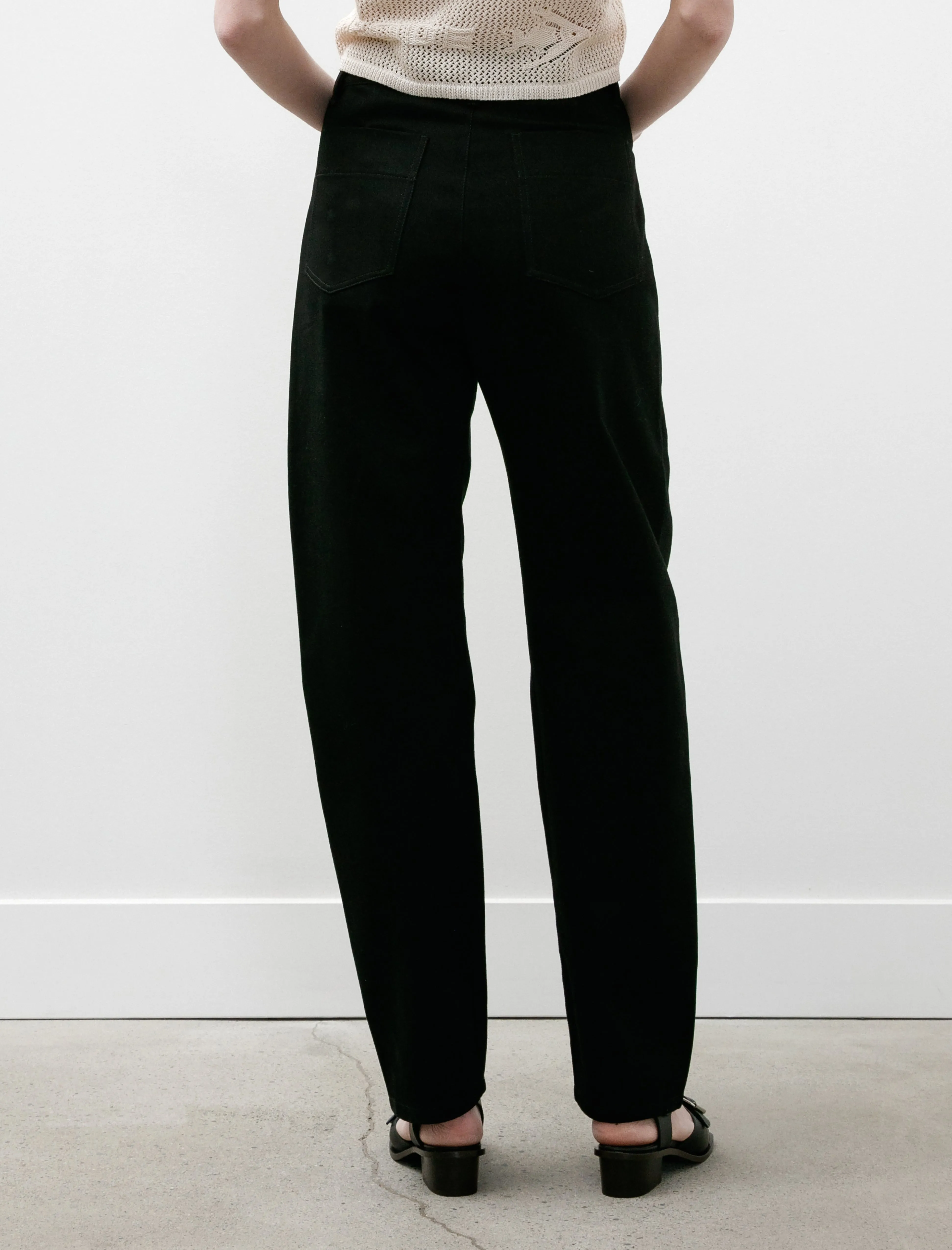 Five Pocket Twisted Pants Black sold by SHOP NEIGHBOR product image thumbnail 4