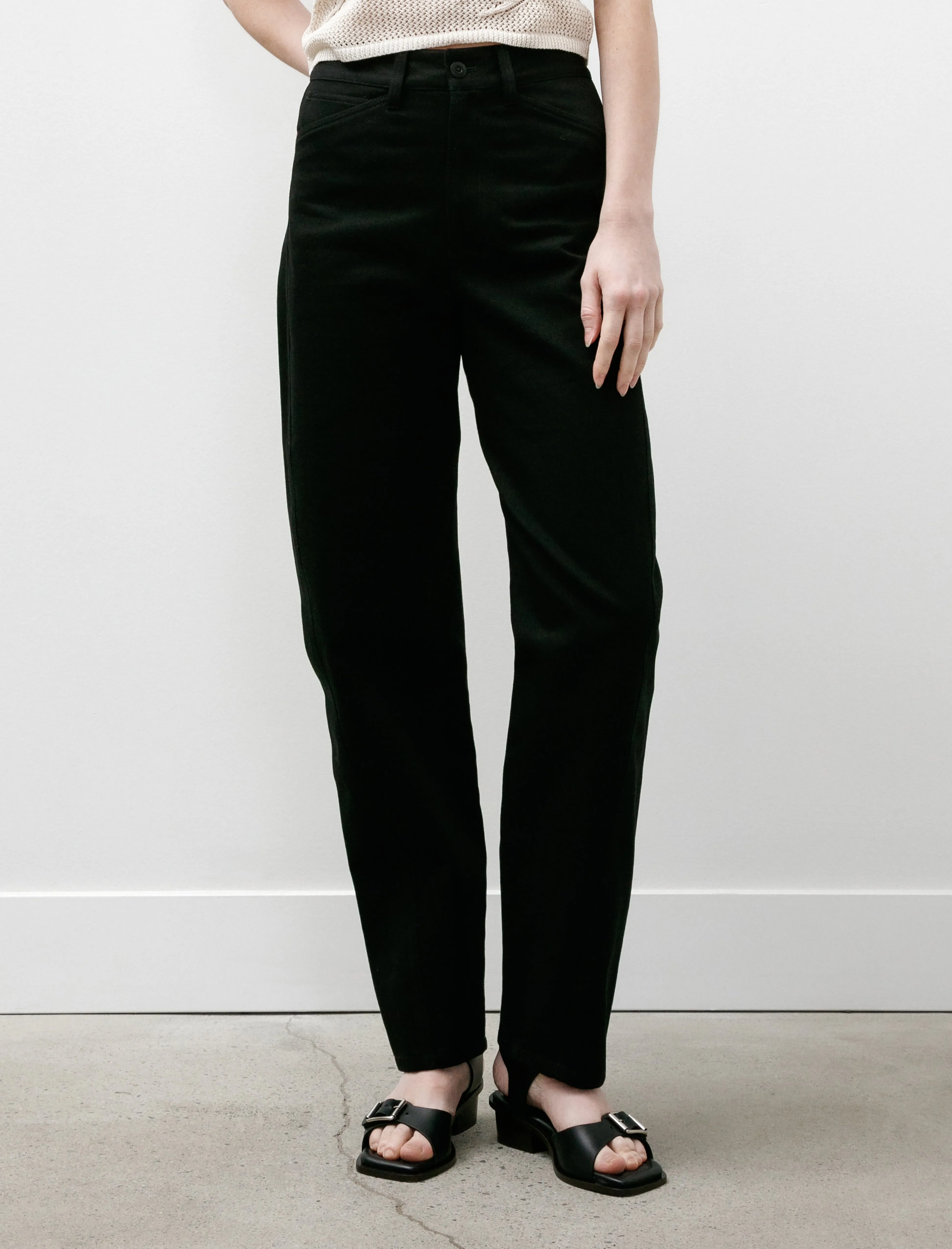 Five Pocket Twisted Pants Black sold by SHOP NEIGHBOR product image thumbnail 2