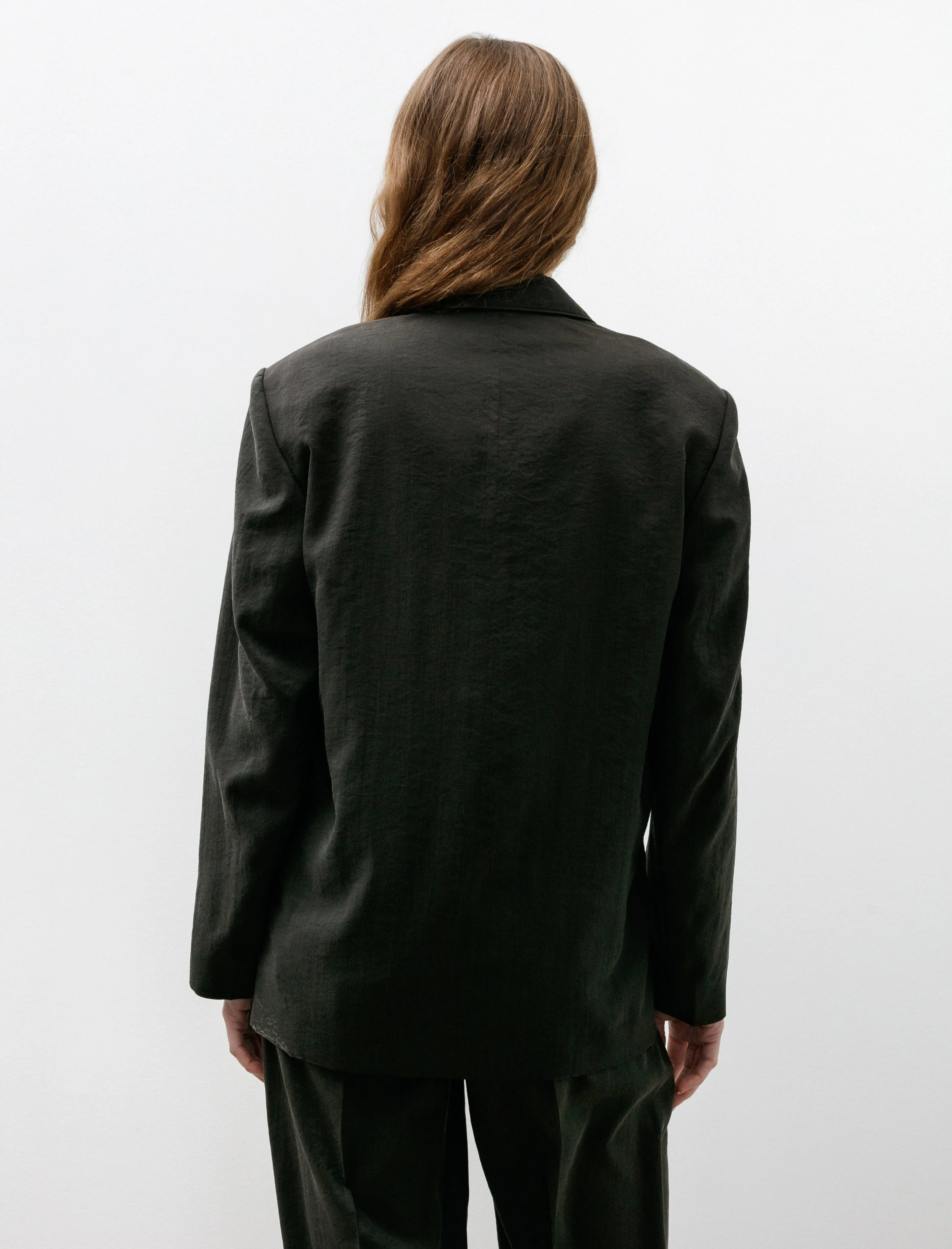Soft Tailored Jacket Dark Espresso sold by SHOP NEIGHBOR product image thumbnail 4
