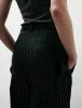 Pinstriped Glitter Trousers Black sold by SHOP NEIGHBOR